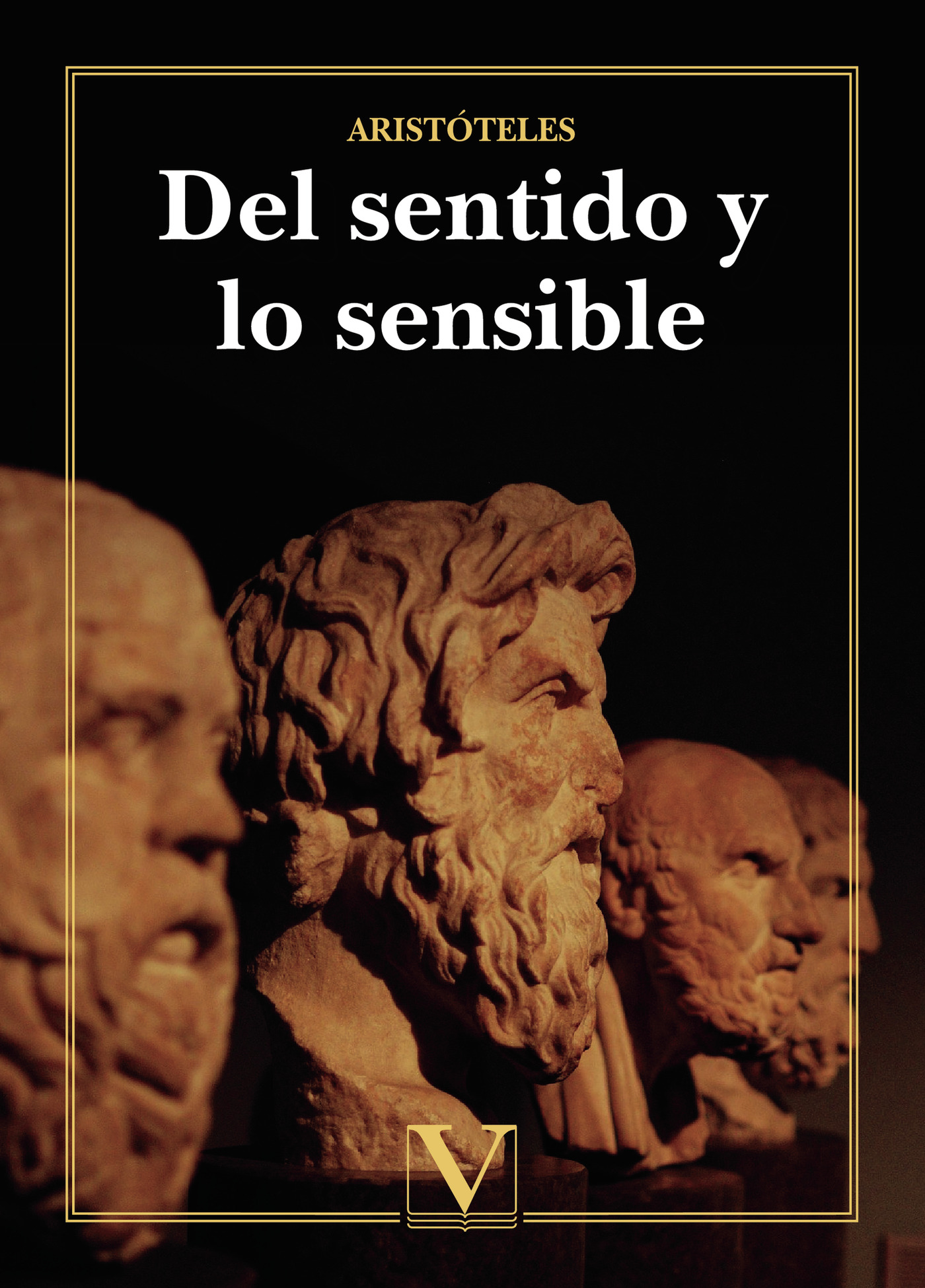 Portada de Del sentido y lo sensible