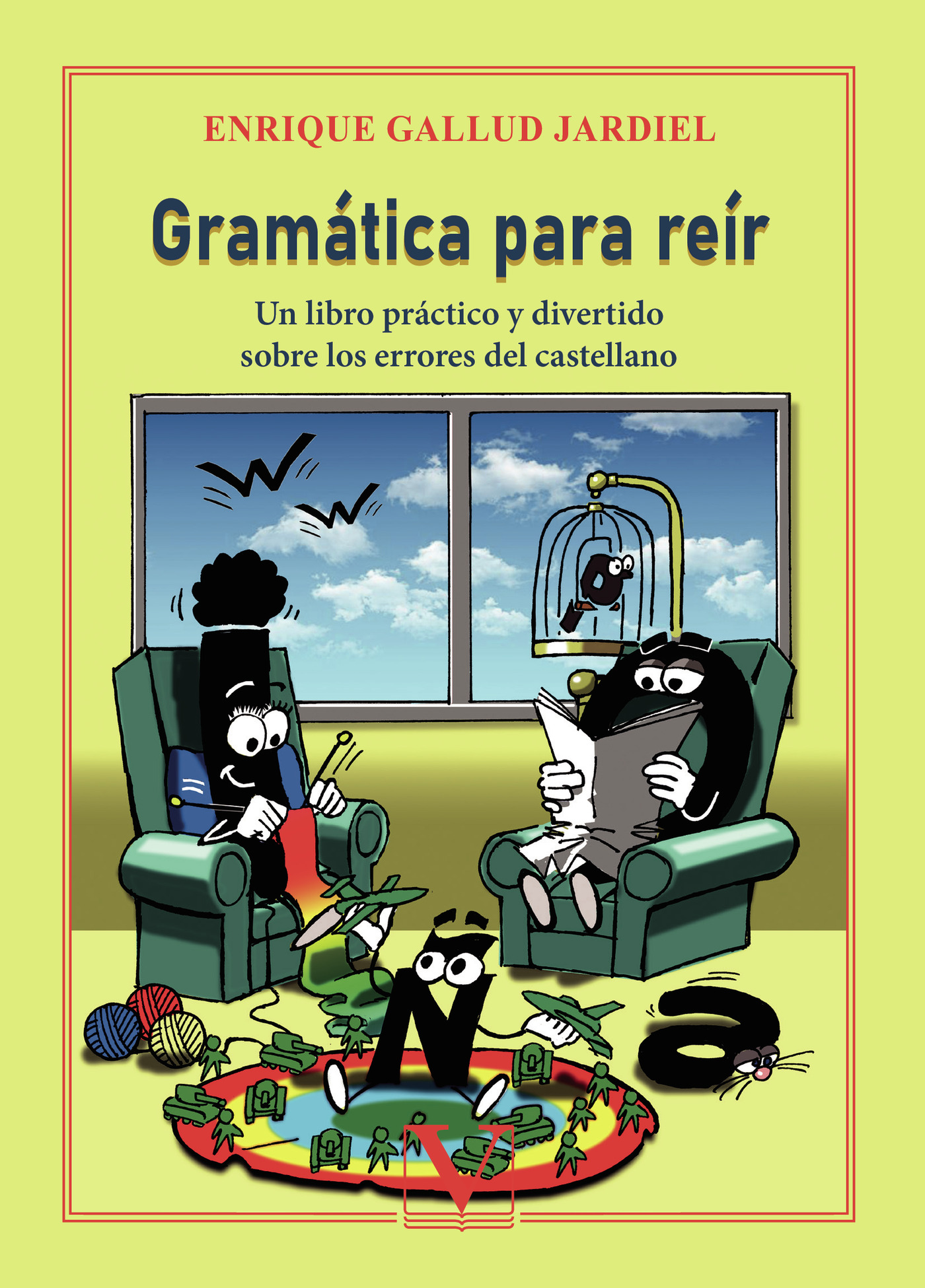 Portada de Gramática para reír