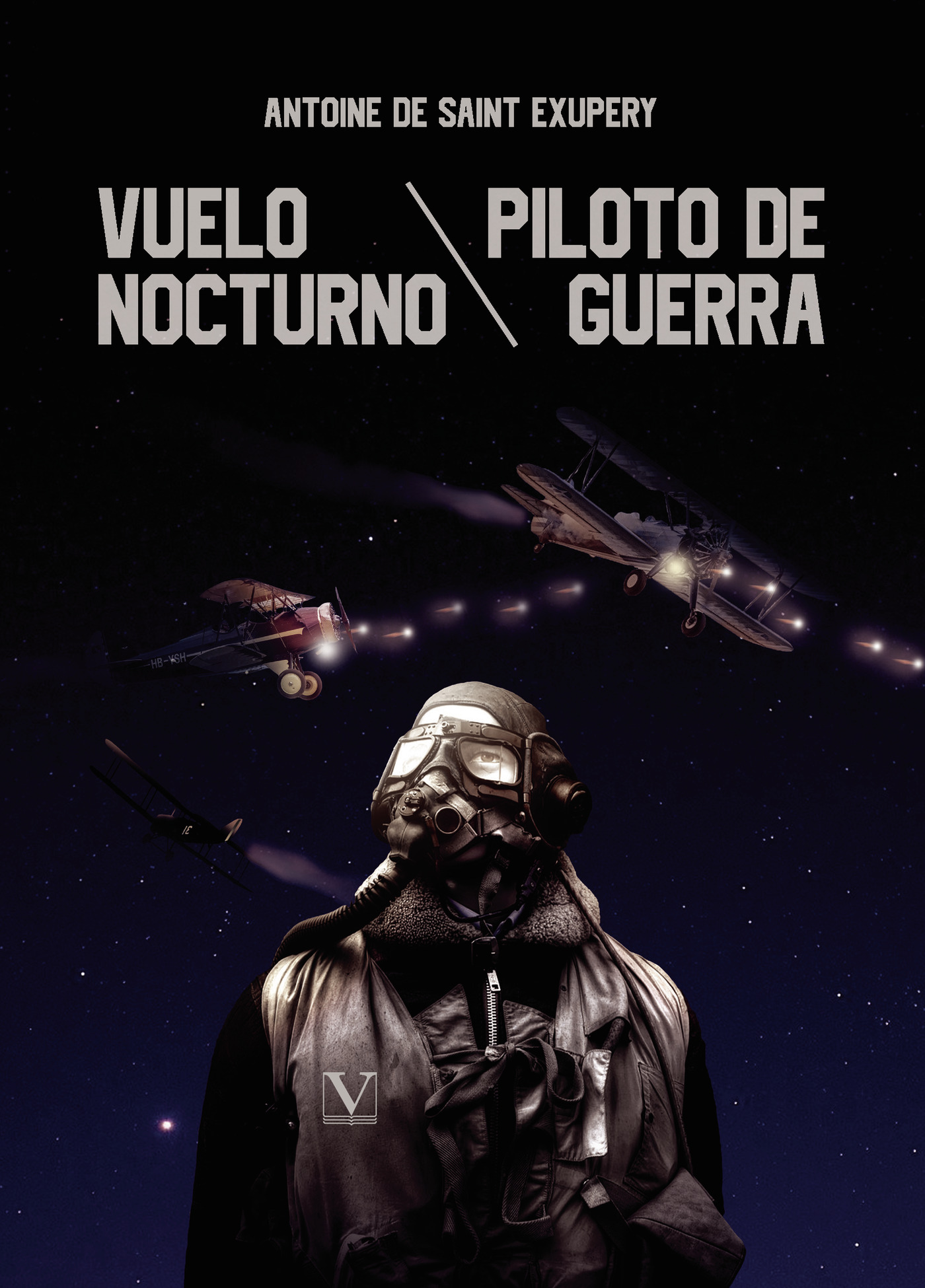 Portada de Vuelo nocturno y Piloto de guerra