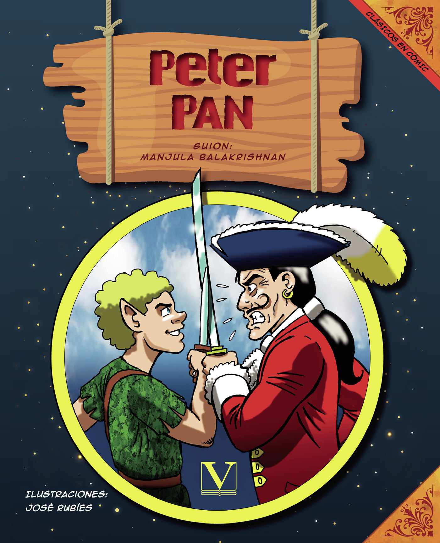 Portada de Peter Pan (Cómic)