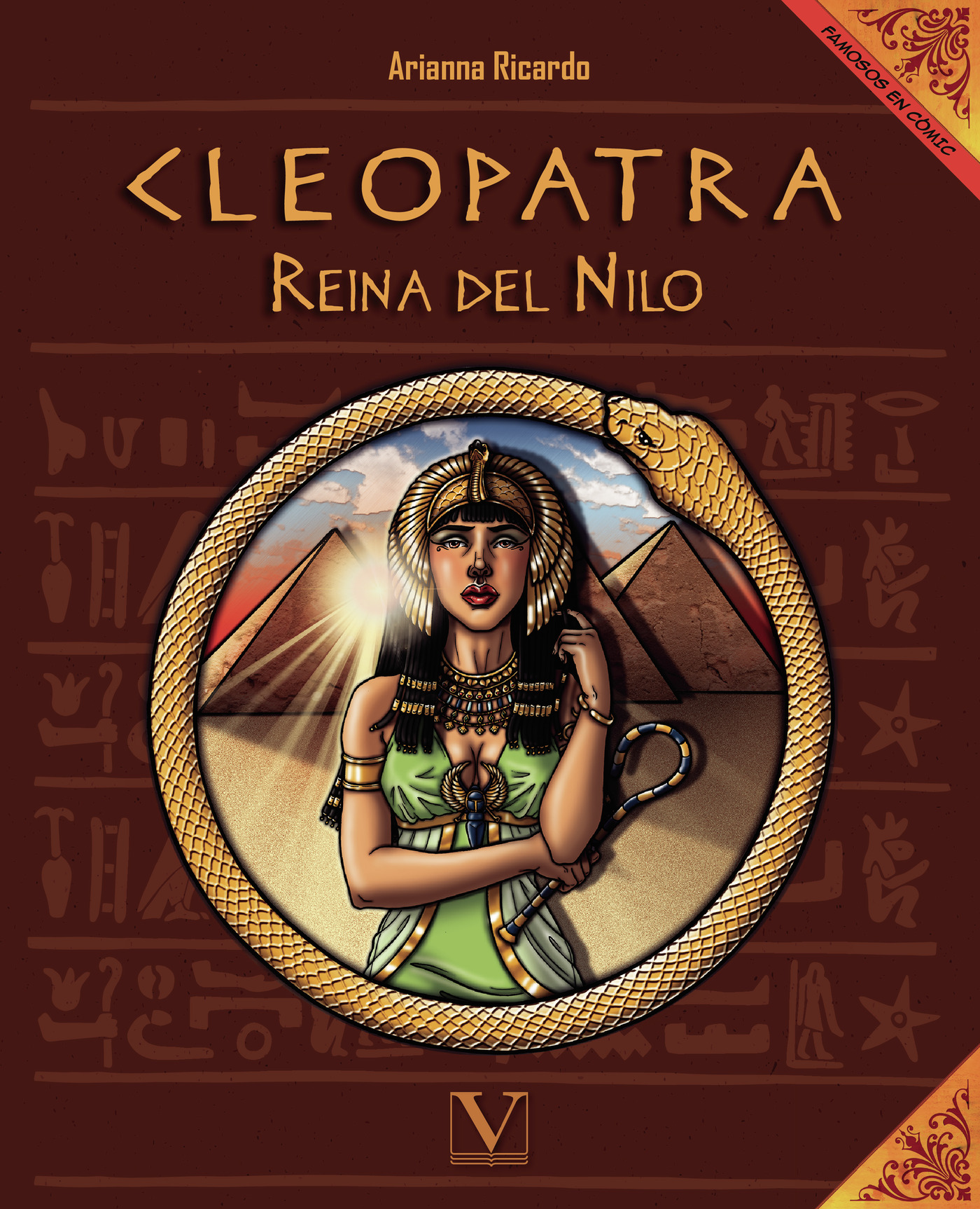 Portada de Cleopatra (Cómic) · Arianna Ricardo