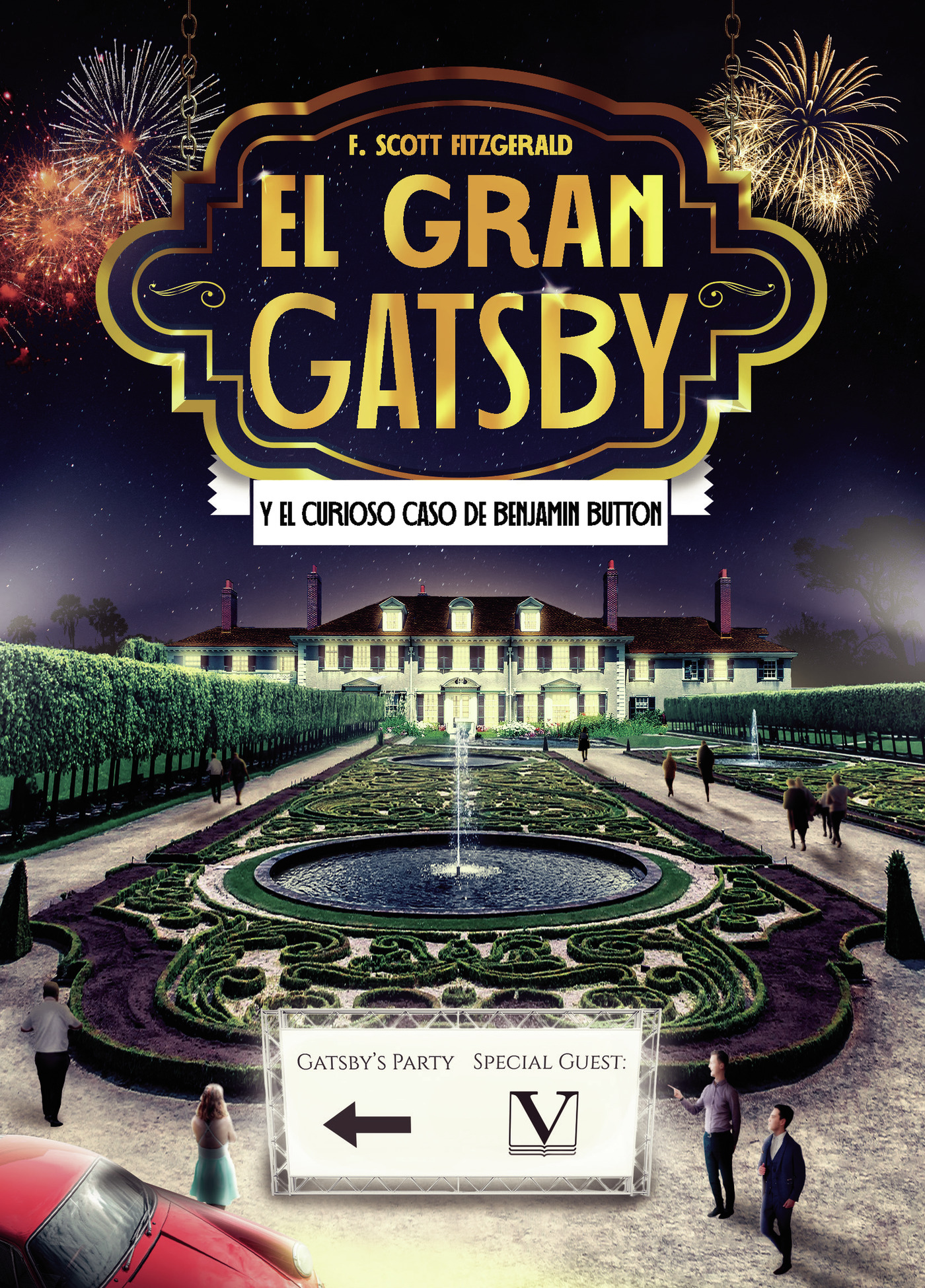 Portada de El gran Gatsby · Francis Scott Key Fitzgerald