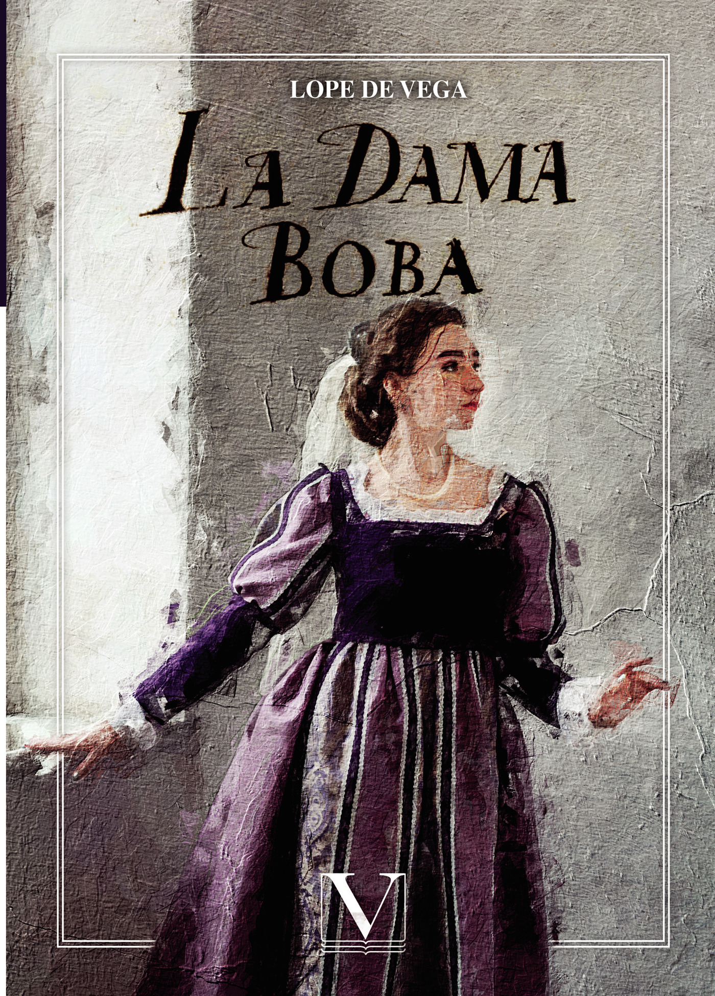 Portada de La dama boba · Lope de Vega