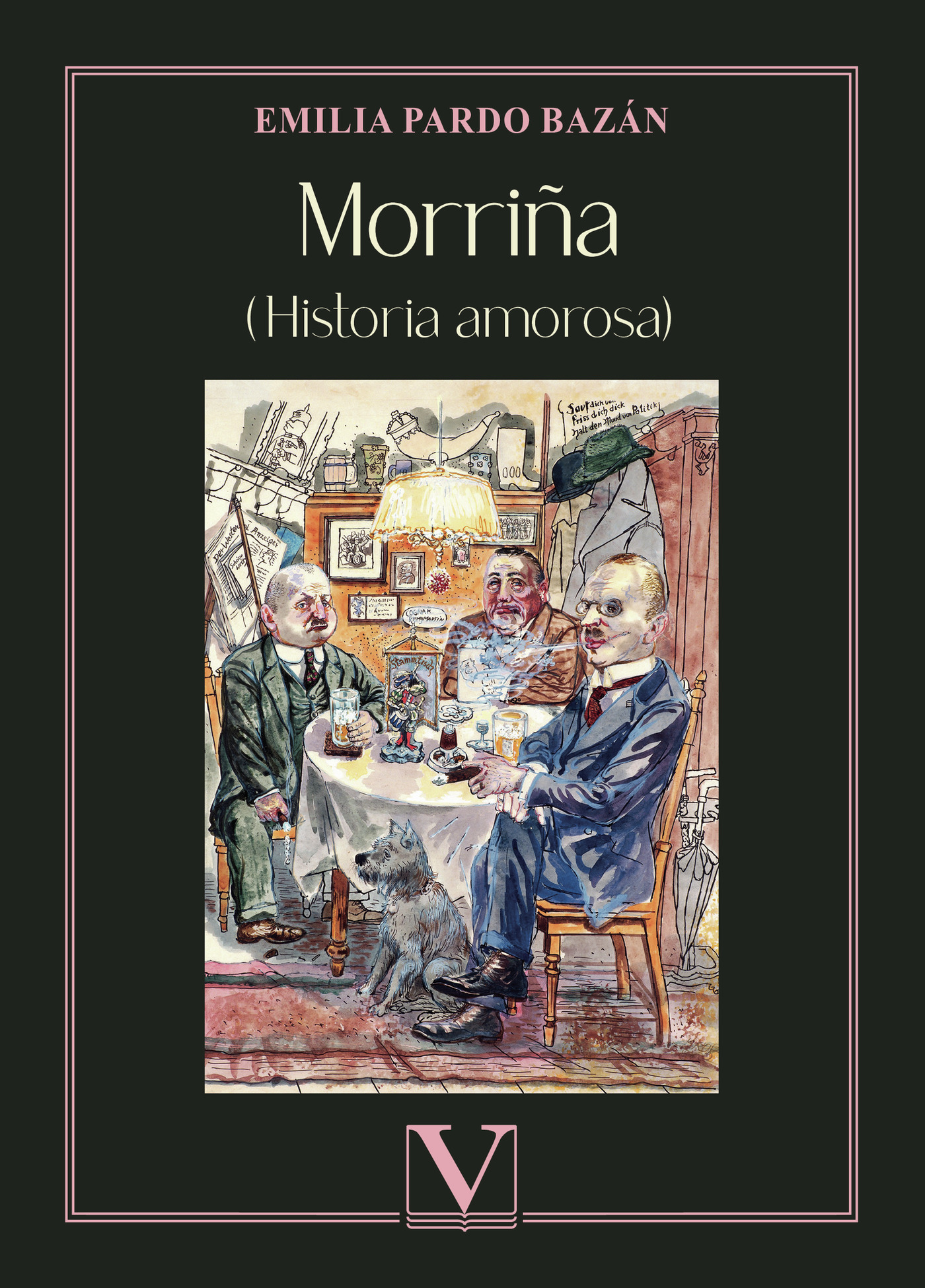 Portada de Morriña · Emilia Pardo Bazán