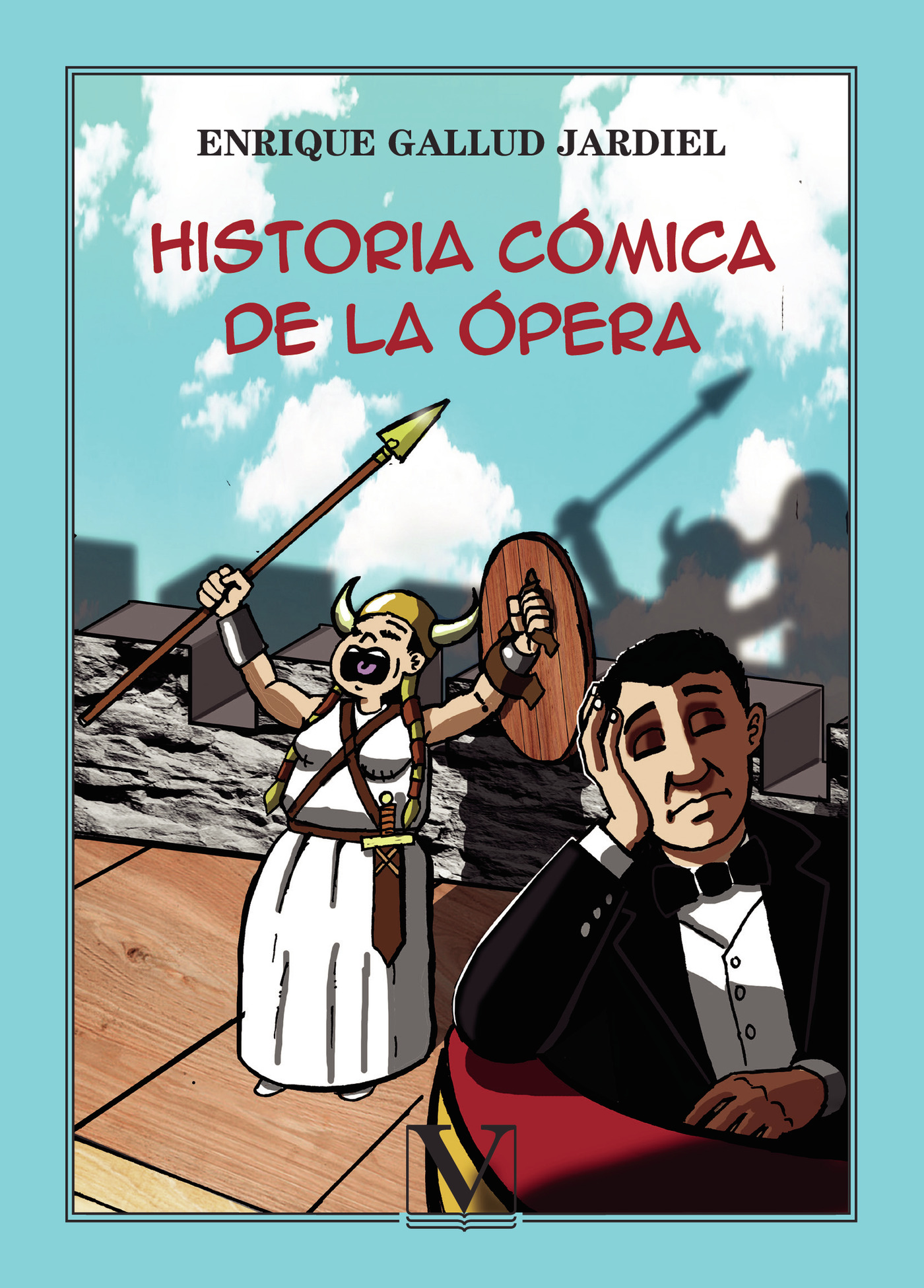 Portada de Historia cómica de la ópera
