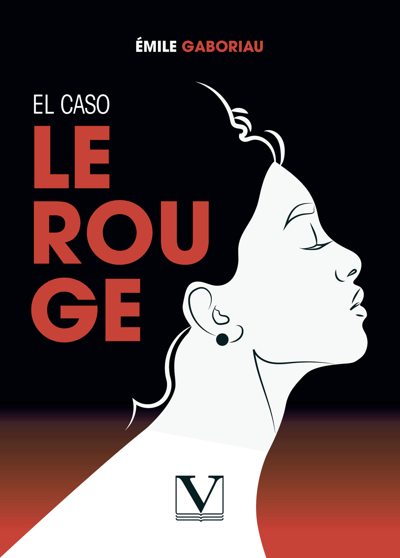 Portada de El caso Lerouge · Émile Gaboriau