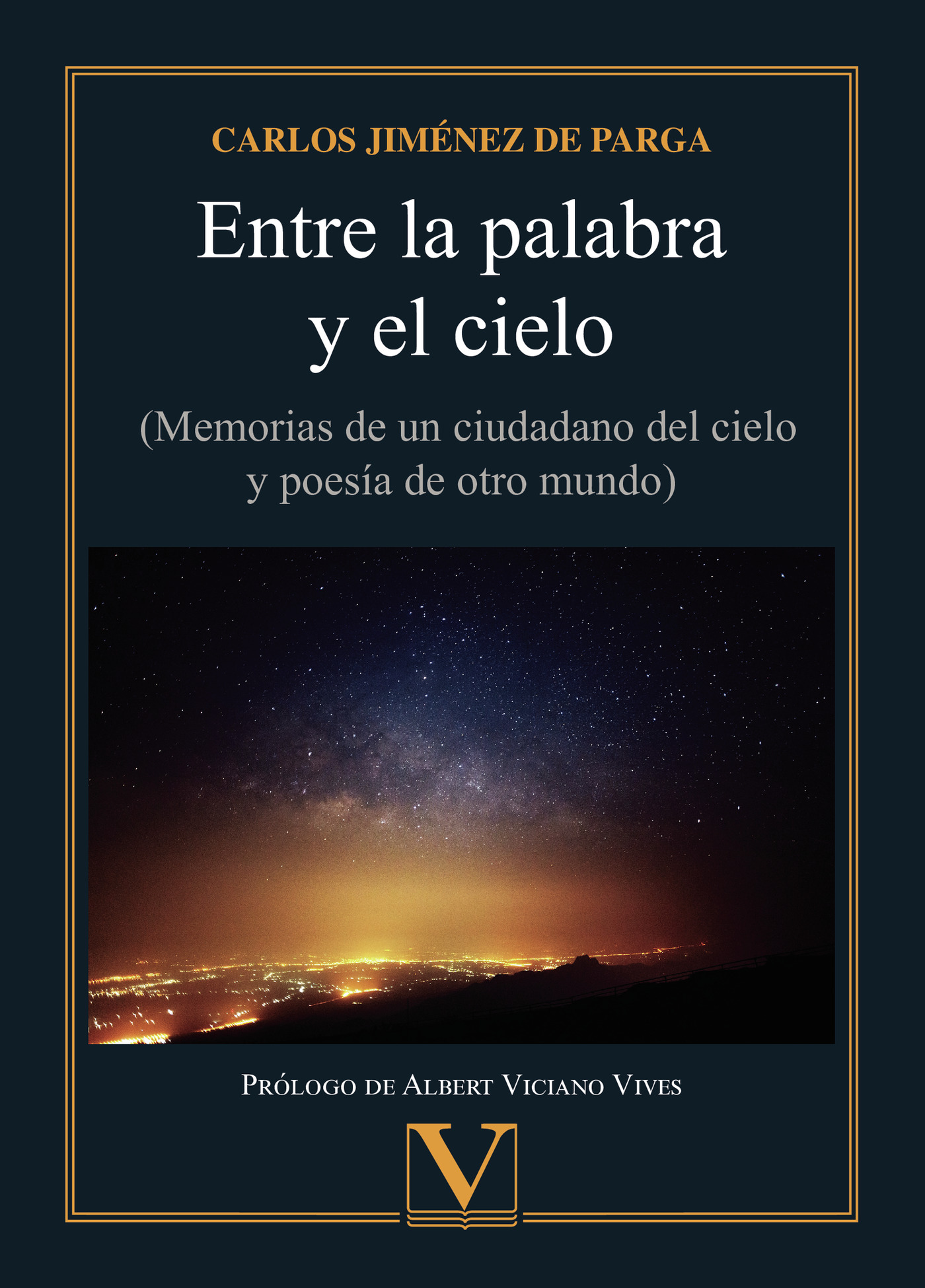 Portada de Entre la palabra y el cielo