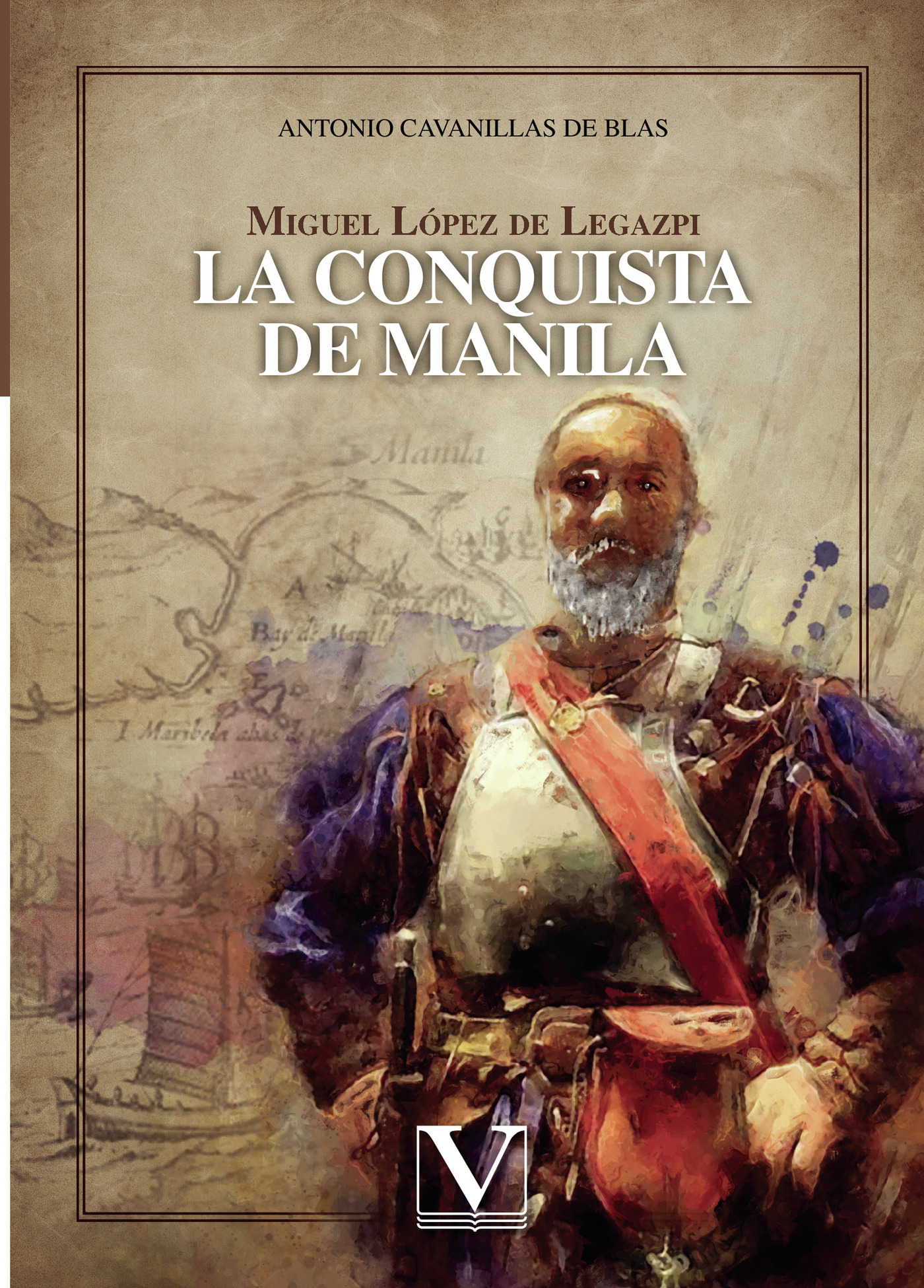 Portada de Miguel López de Legazpi