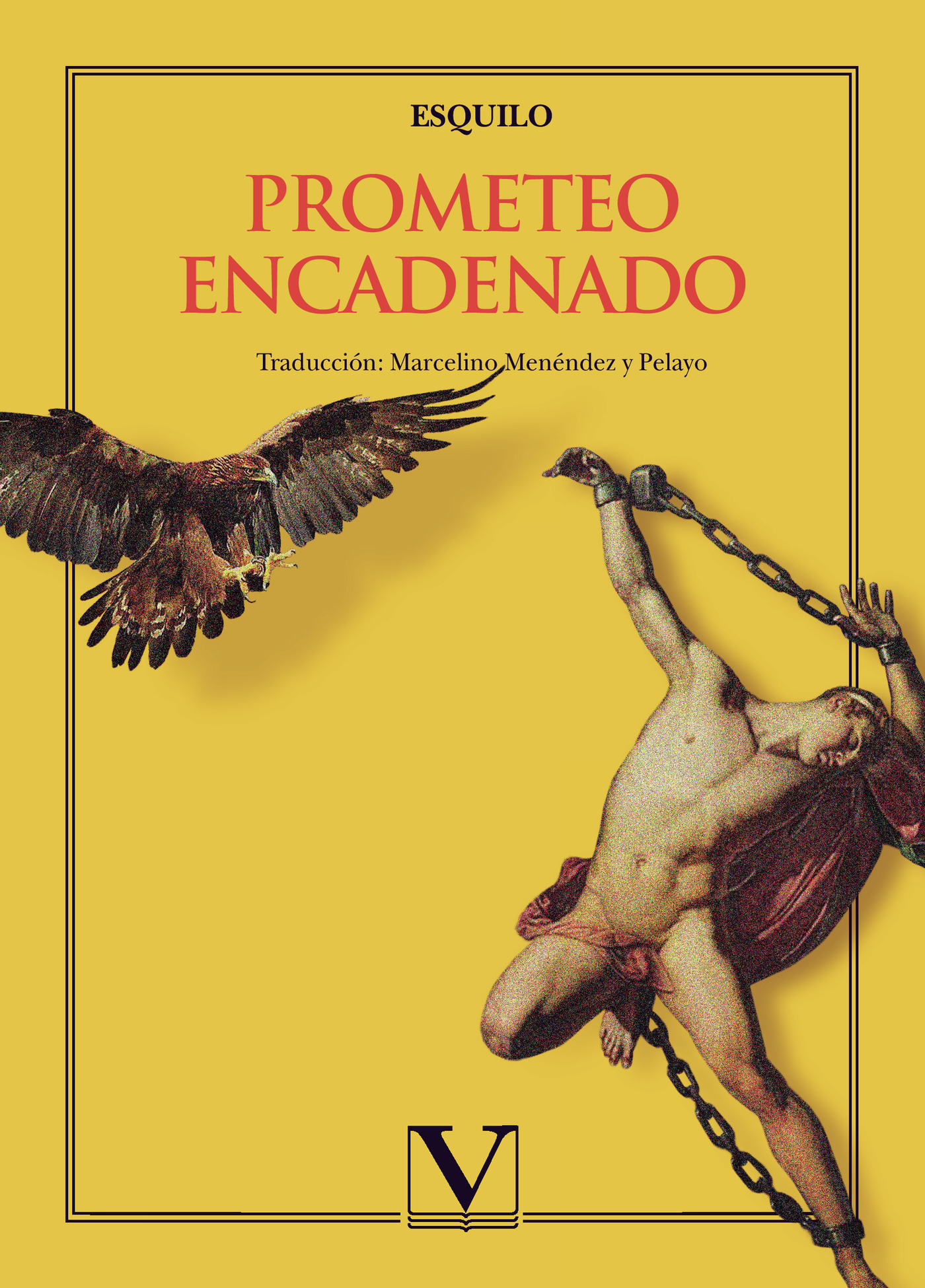 Portada de Prometeo encadenado · Esquilo