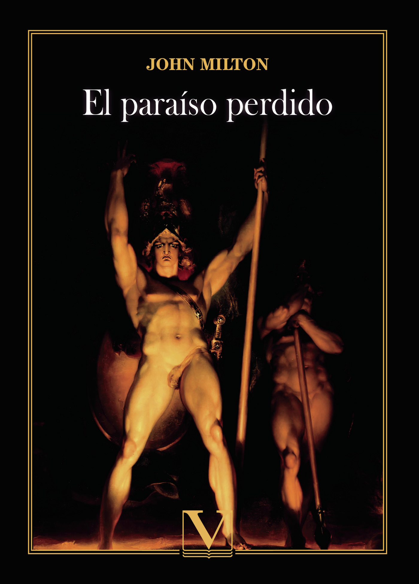 Portada de El paraíso perdido · John Milton