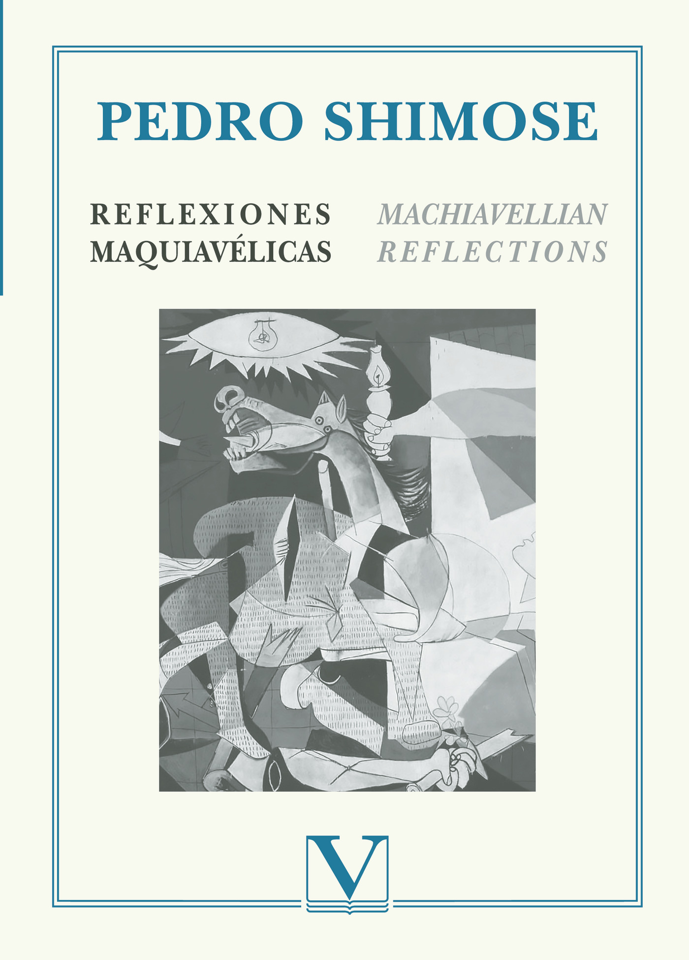 Portada de Reflexiones maquiavélicas · Pedro Shimose