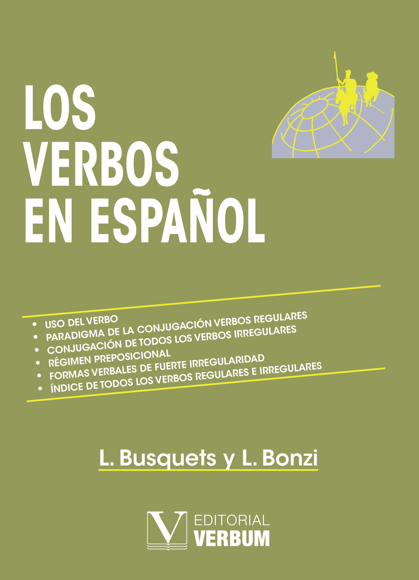 Portada de Los verbos en español