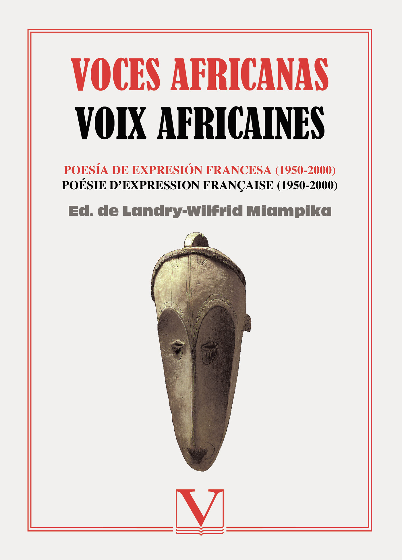 Portada de Voces africanas. Voix africaines · Landry-Wilfrid Miampika