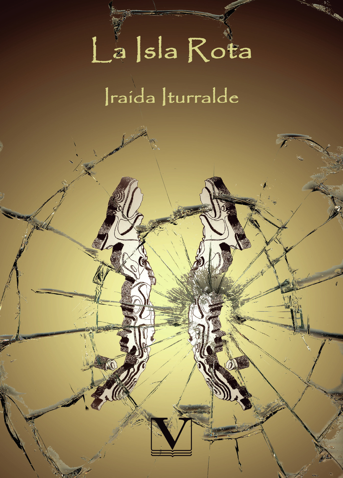 Portada de La isla rota · Iraida Iturralde
