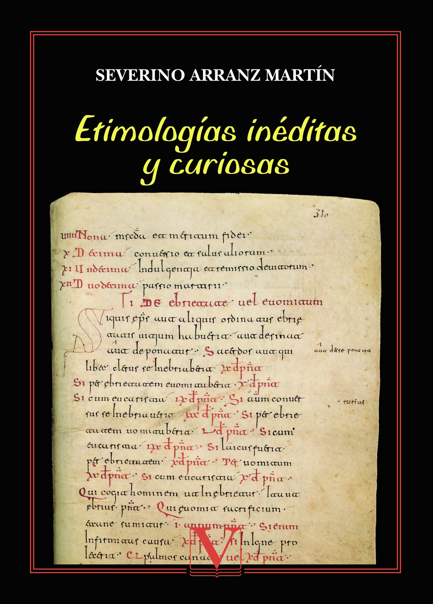 Portada de Etimologías inéditas y curiosas