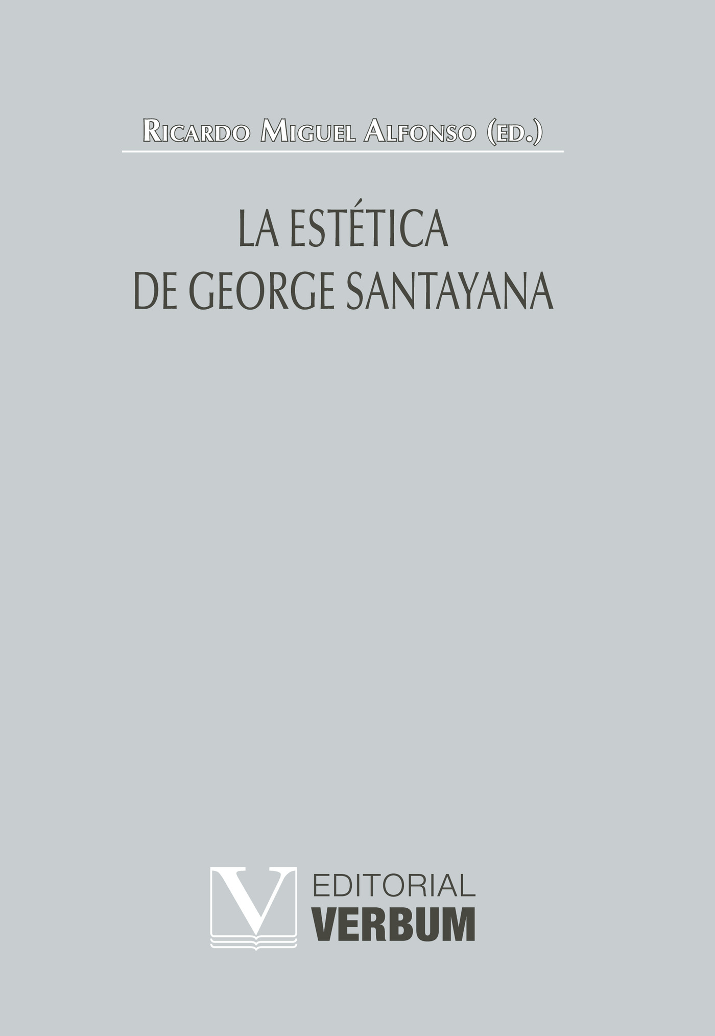 Portada de La estética de George Santayana