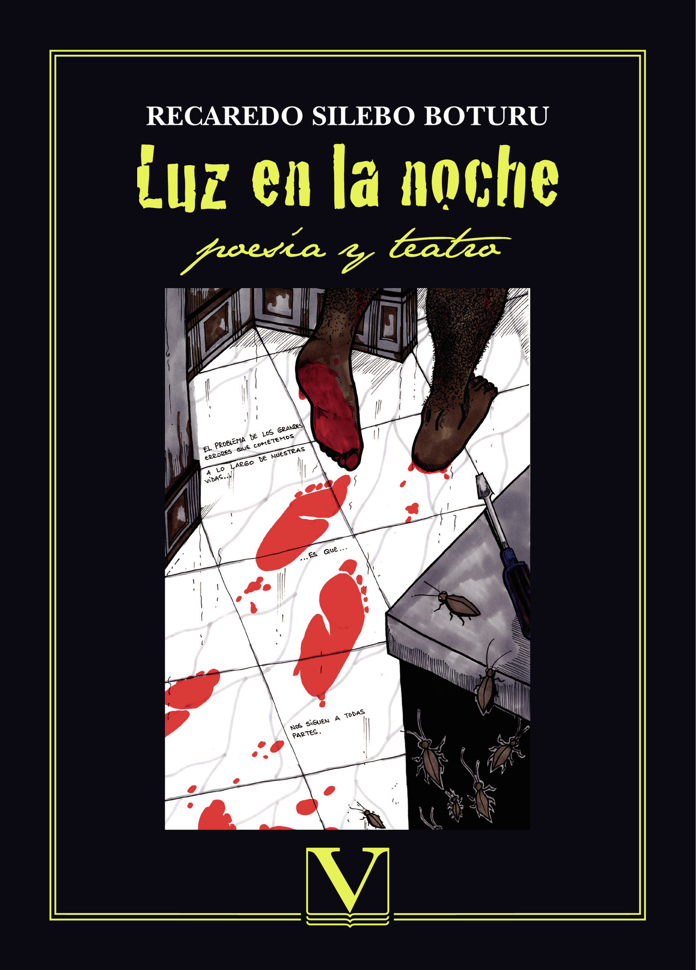 Portada de Luz en la noche · Recaredo Silebo Boturu