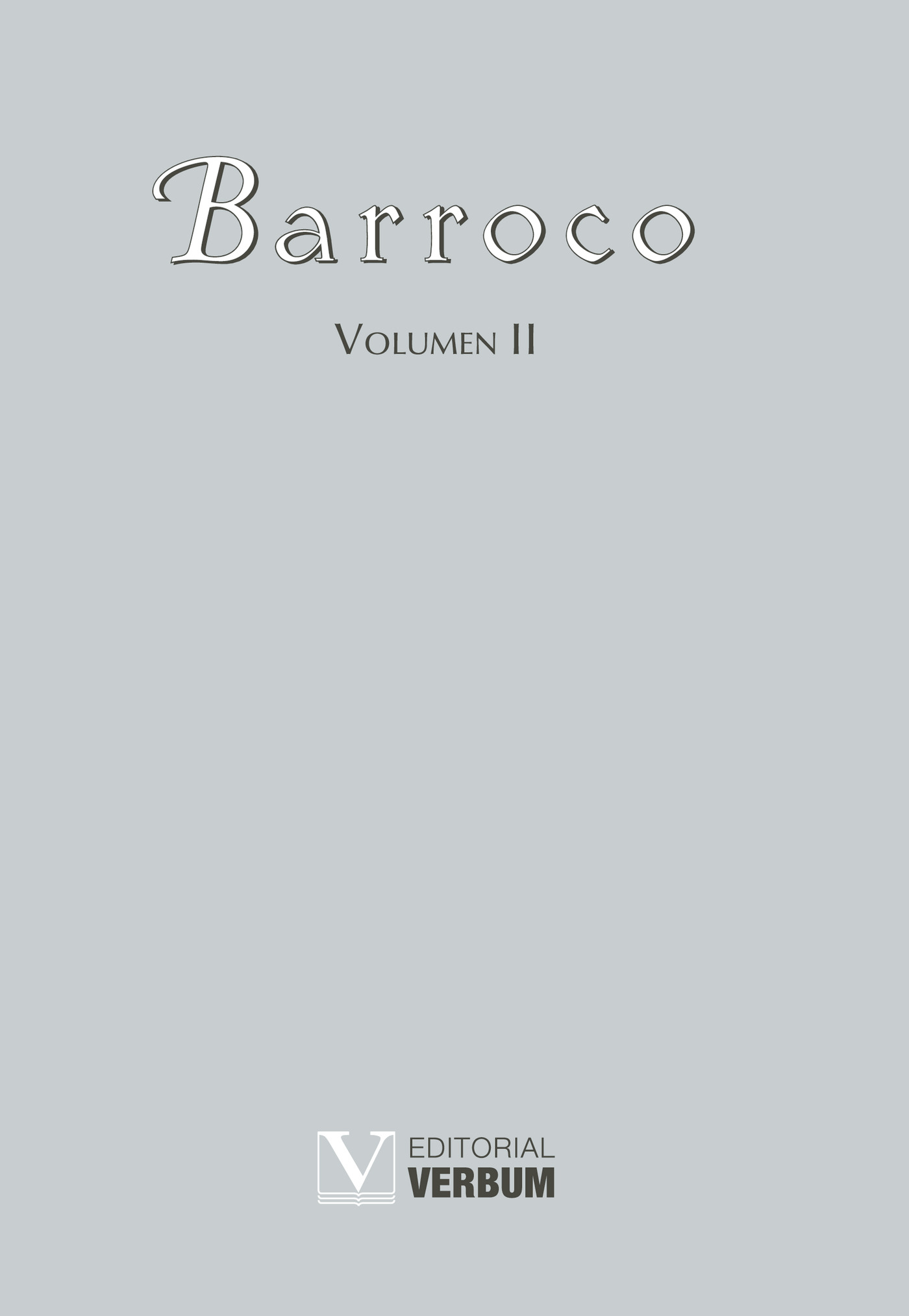 Portada de Barroco