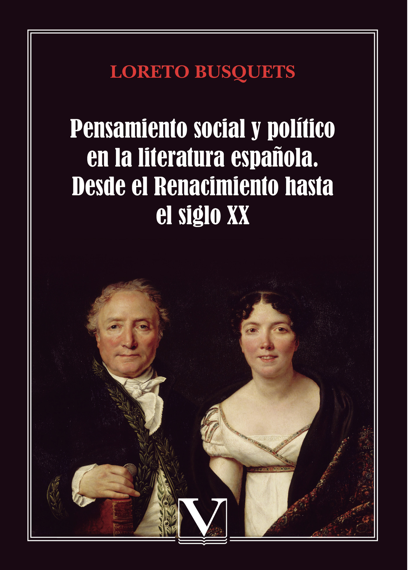 Portada de Pensamiento social y político en la literatura española