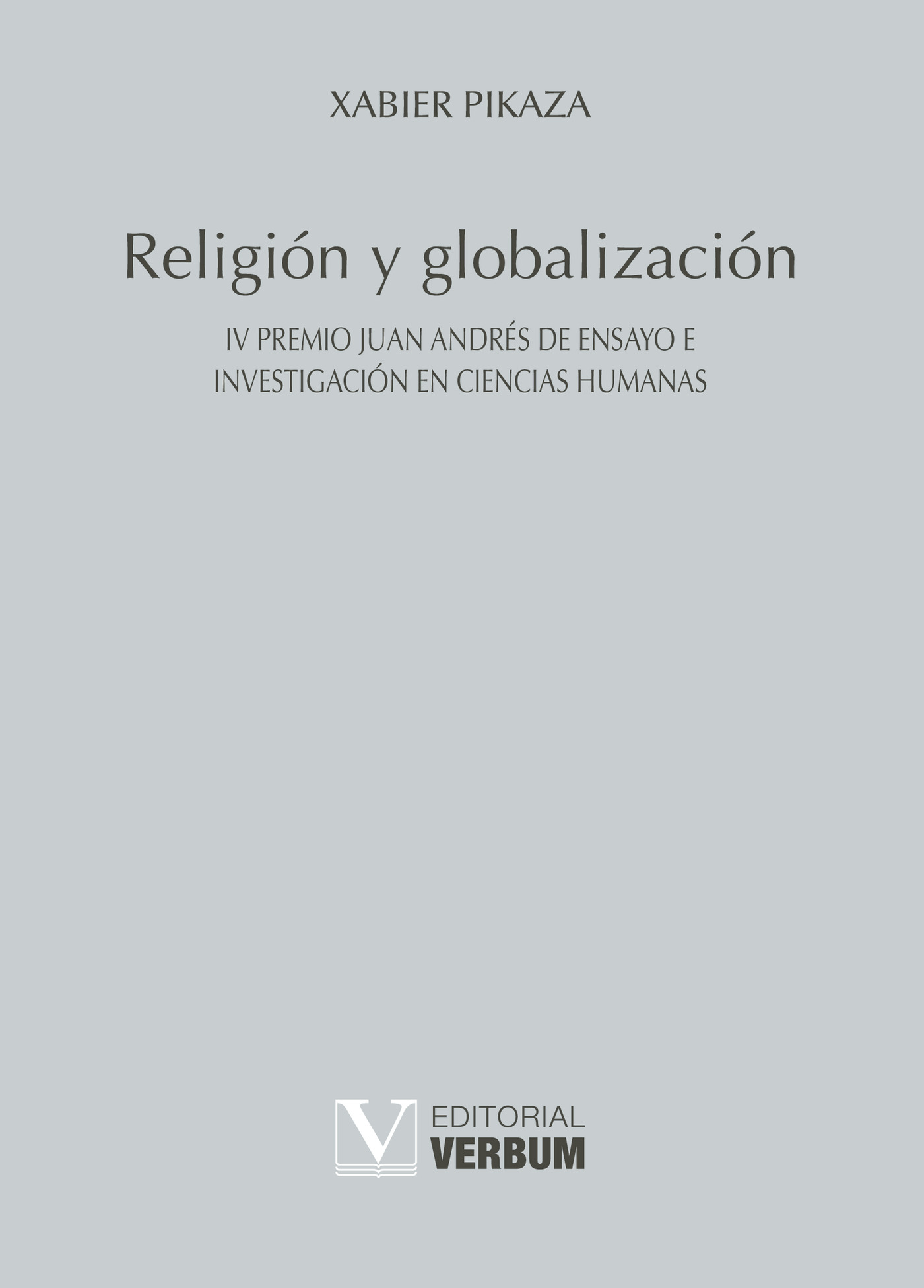 Portada de Religión y globalización