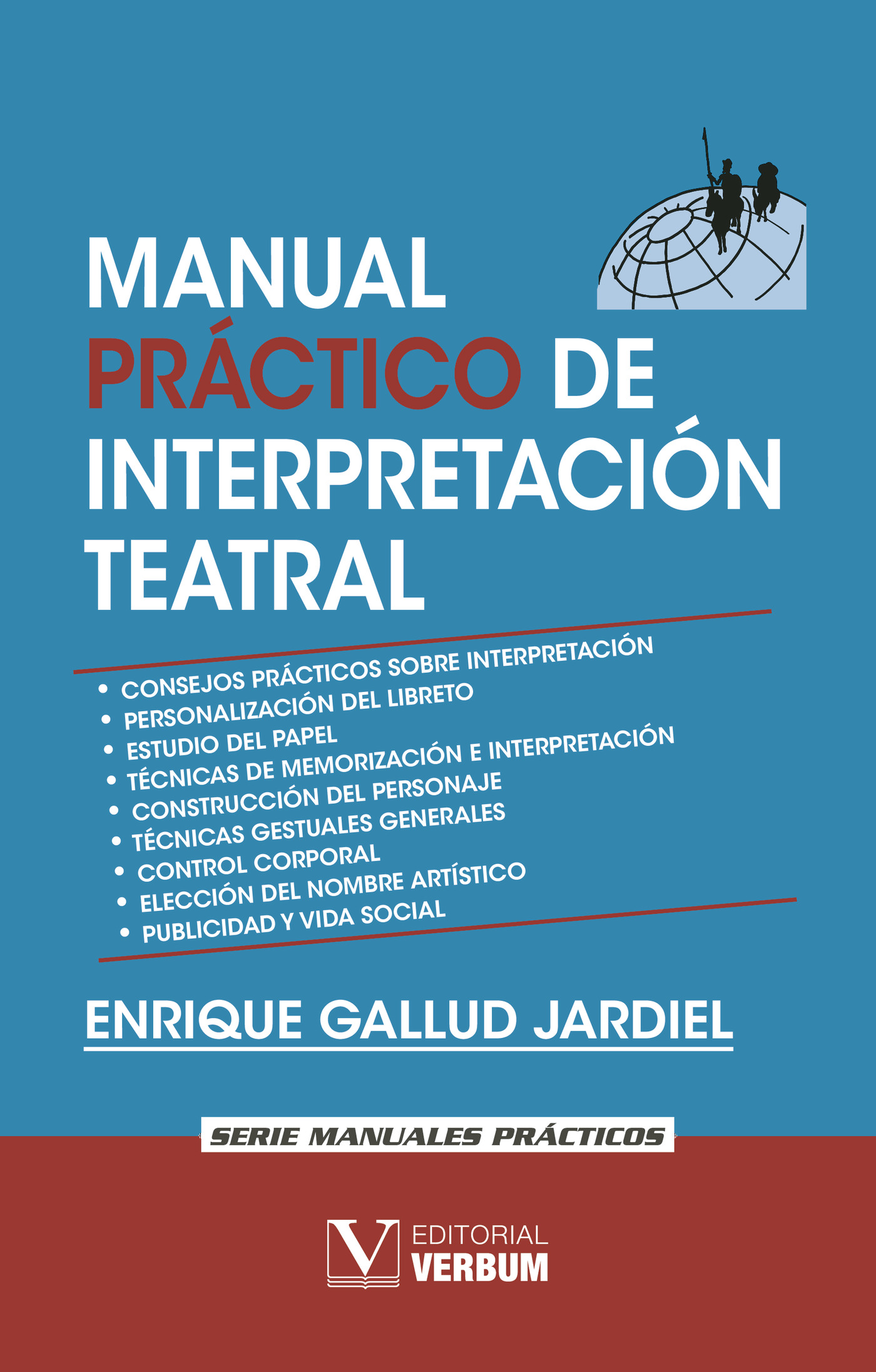 Portada de Manual práctico de interpretación teatral