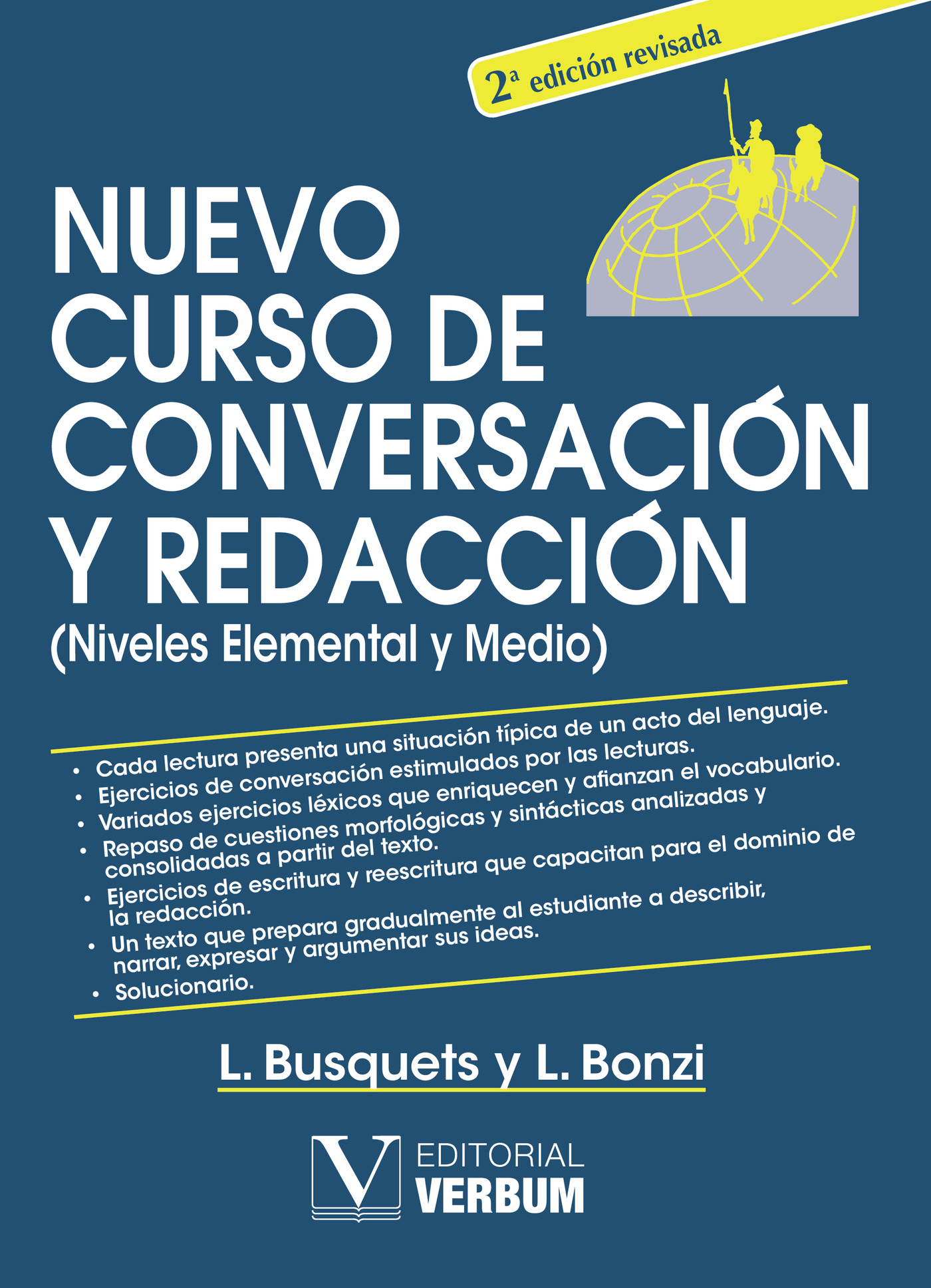 Portada de Nuevo curso de conversación y redacción