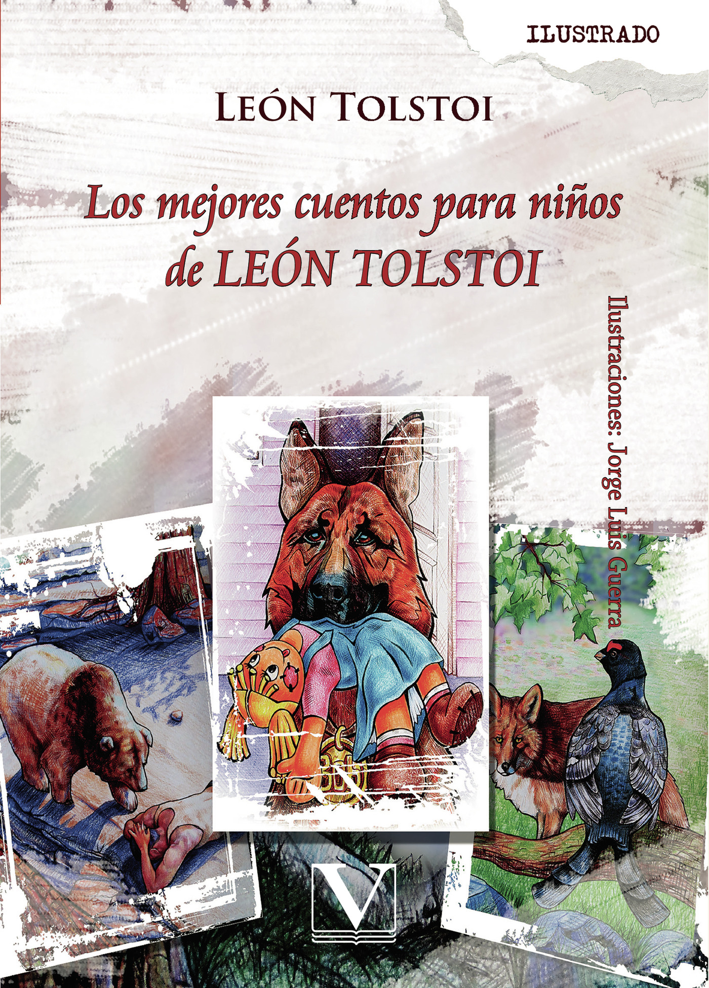 Portada de Los mejores cuentos para niños de LEÓN TOLSTOI