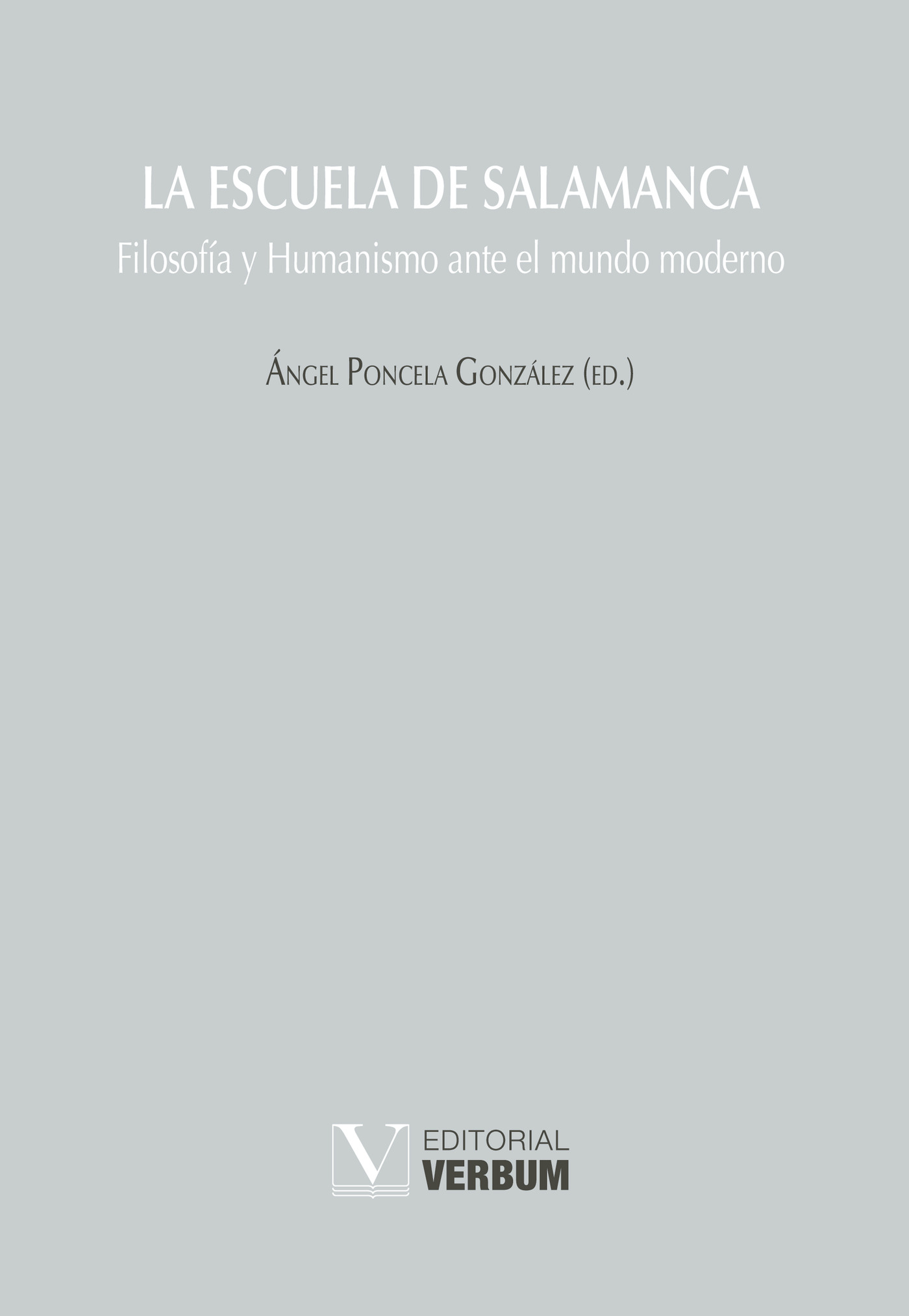 Portada de La Escuela de Salamanca
