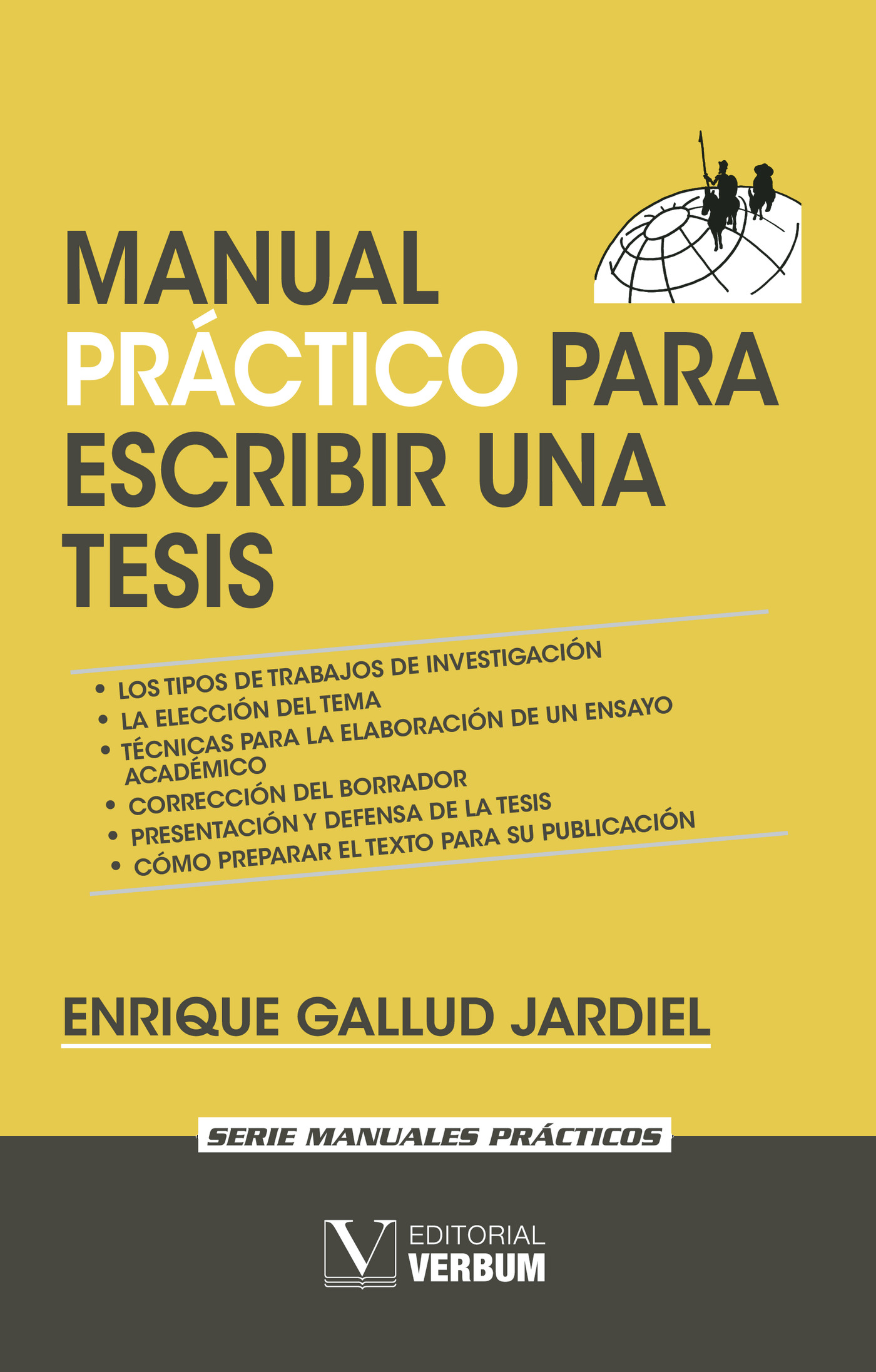 Portada de Manual práctico para escribir una tesis