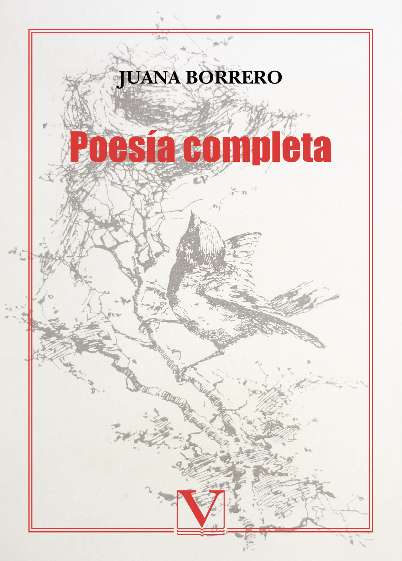 Portada de Poesía completa · Juana Barrero