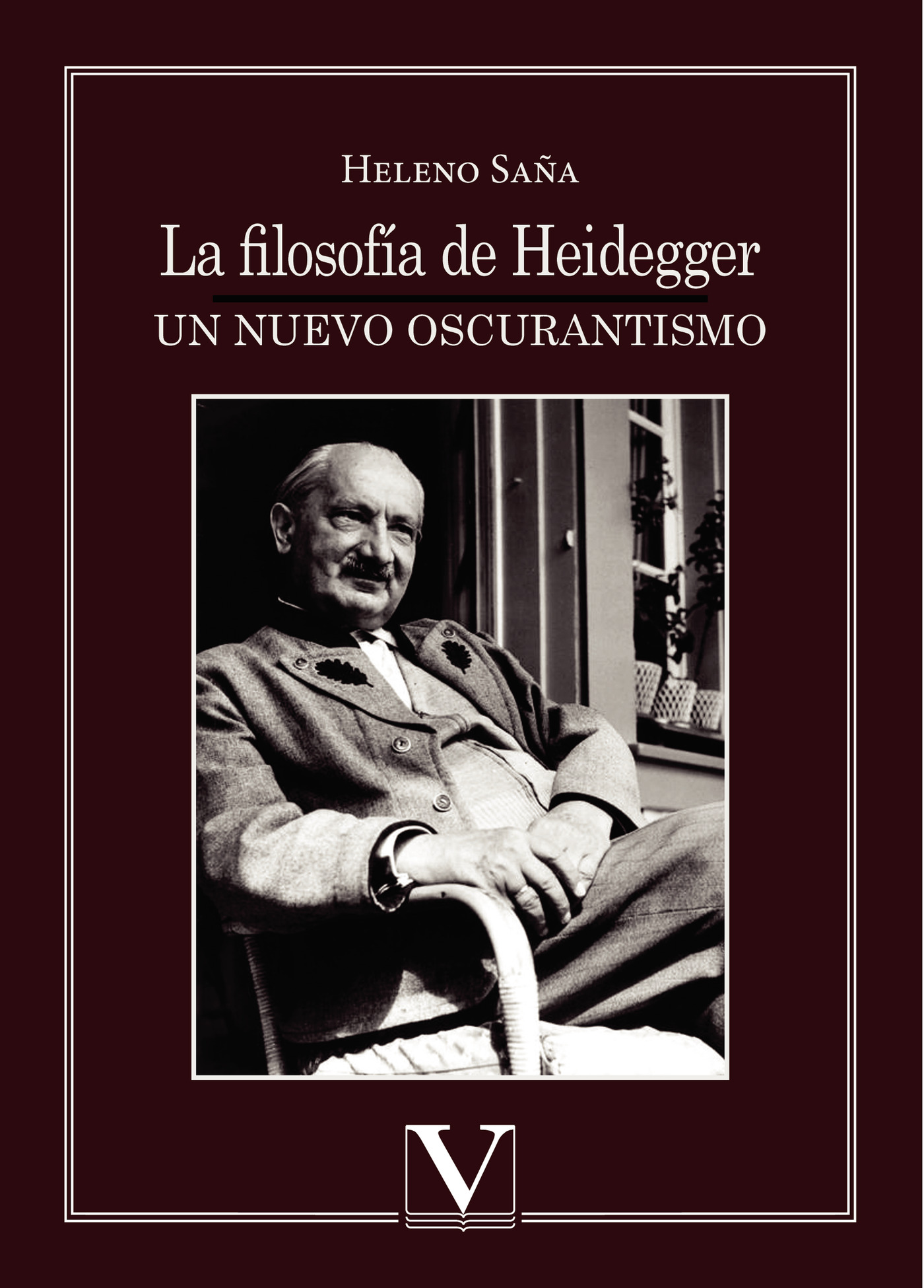 Portada de La filosofía de Heidegger