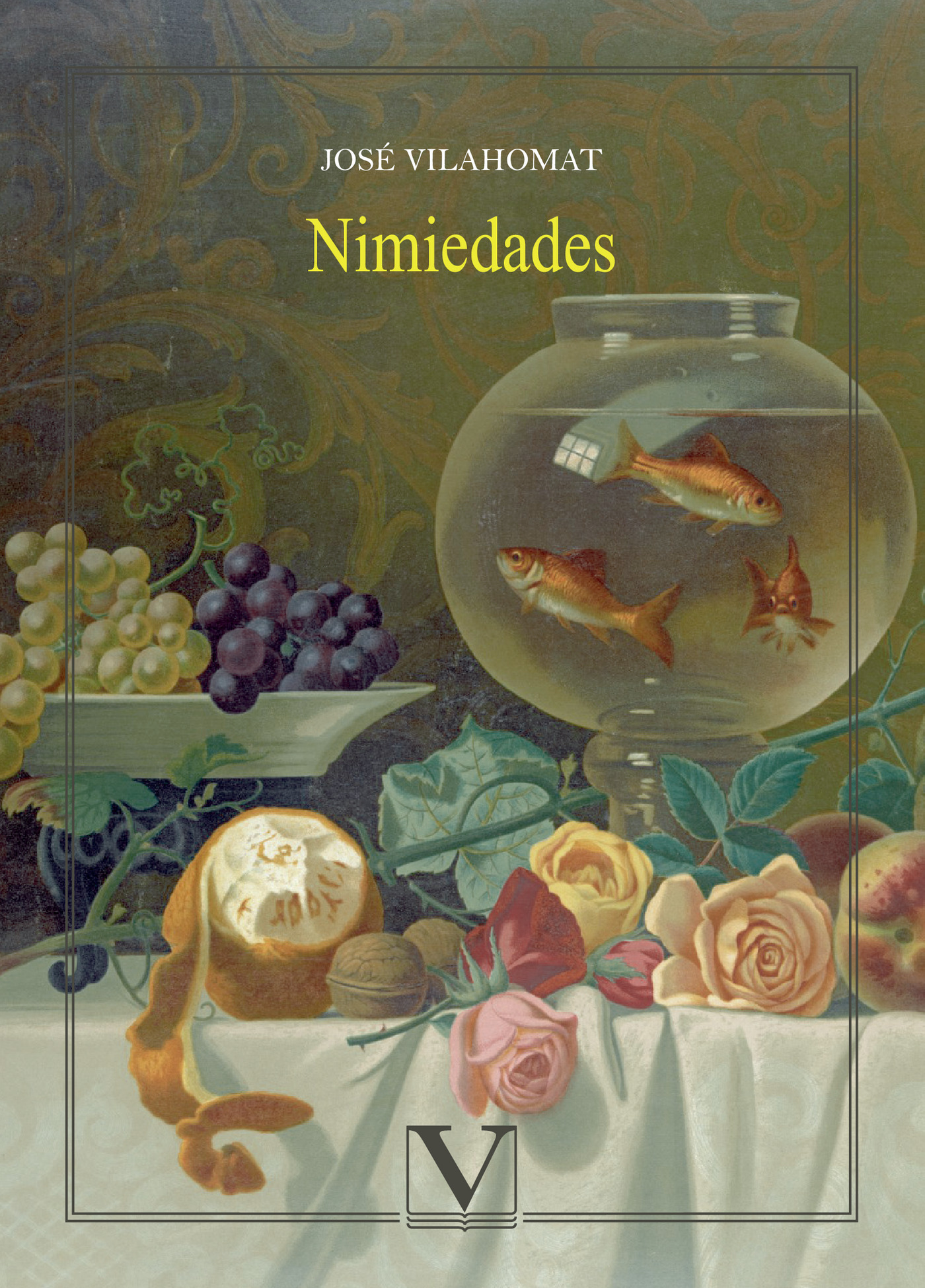 Portada de Nimiedades · José Vilahomat