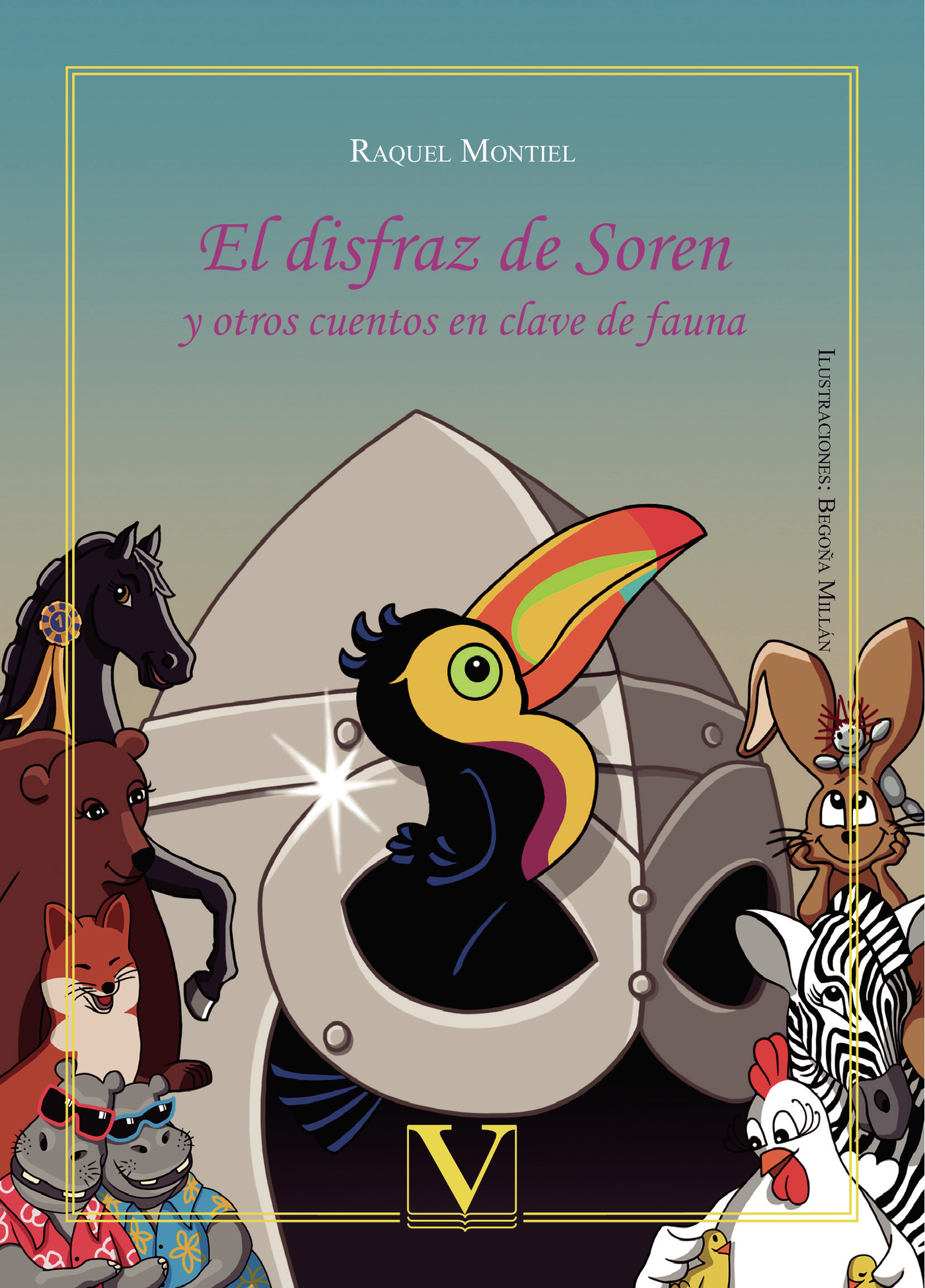 Portada de El disfraz de Soren y otros cuentos en clave de fauna