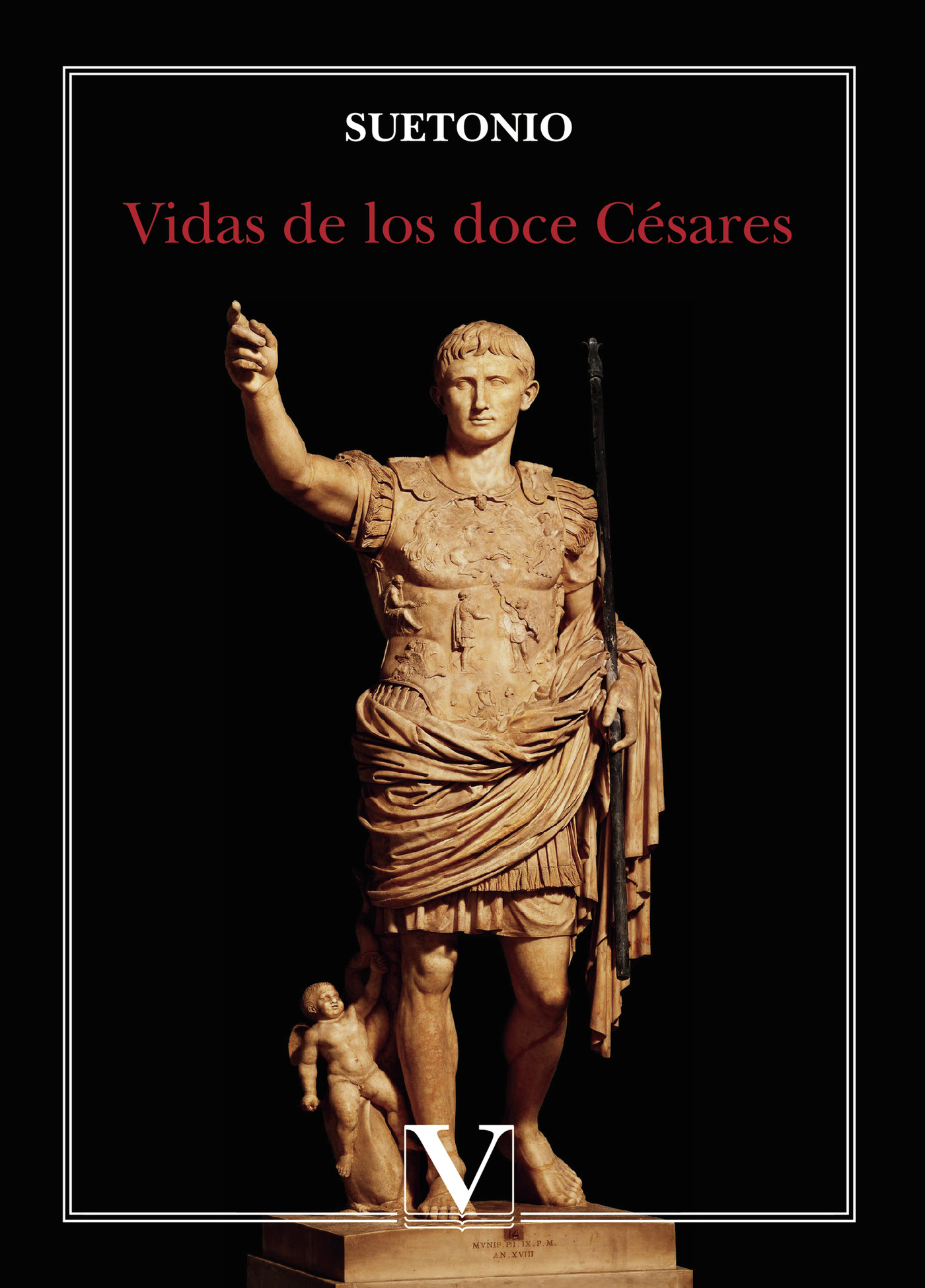 Portada de Vidas de los doce Césares · Suetonio
