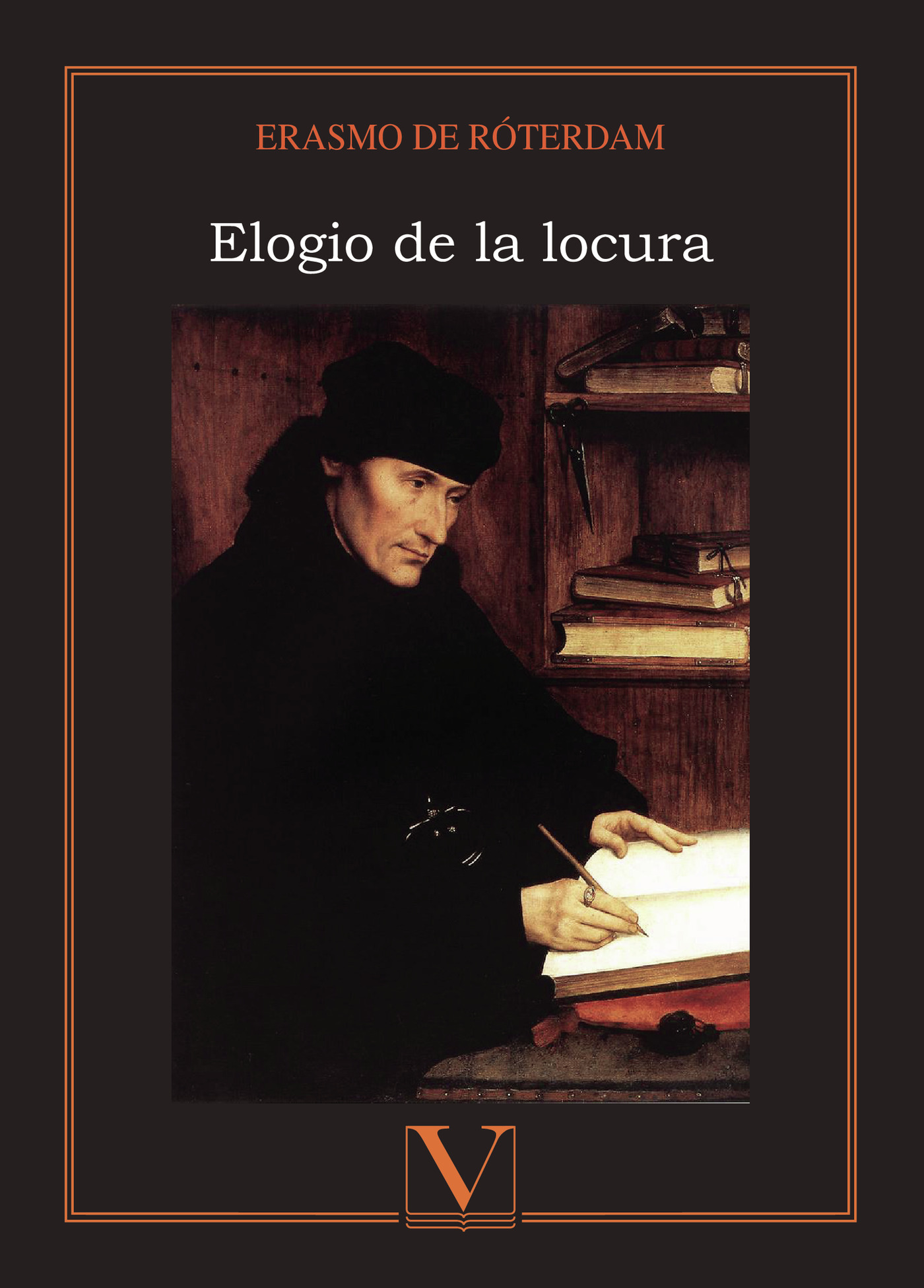 Portada de Elogio de la locura · Erasmo De Róterdam