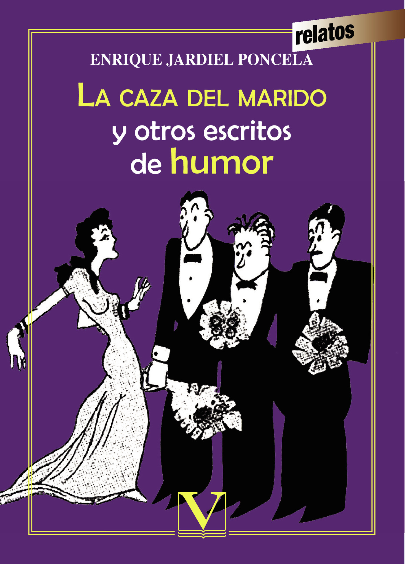 Portada de La caza del marido y otros escritos de humor