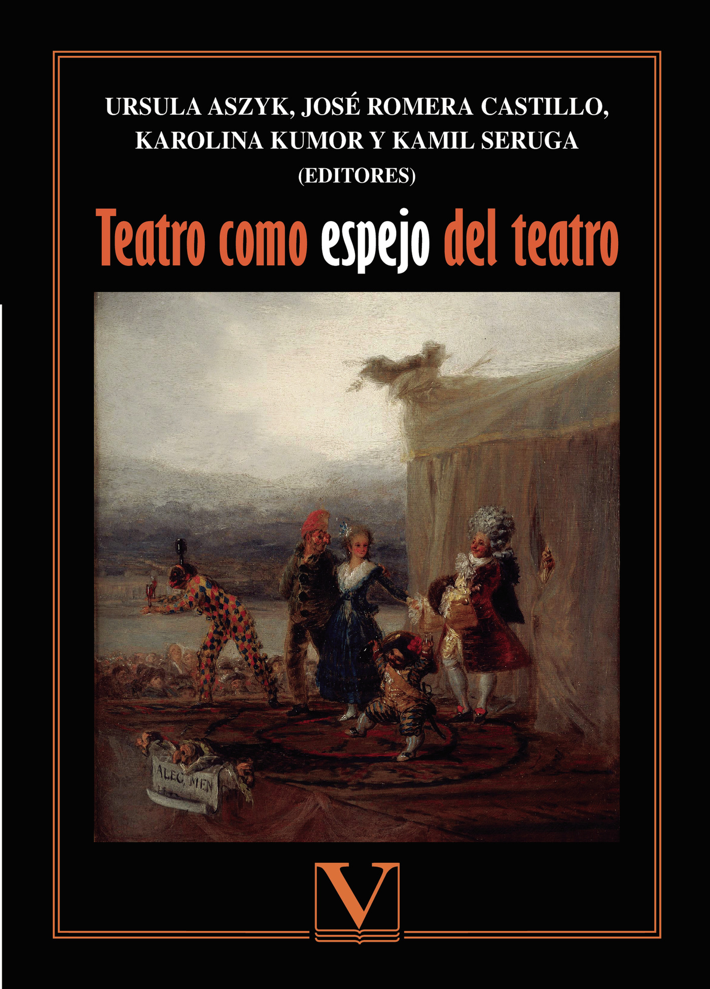 Portada de Teatro como espejo del teatro