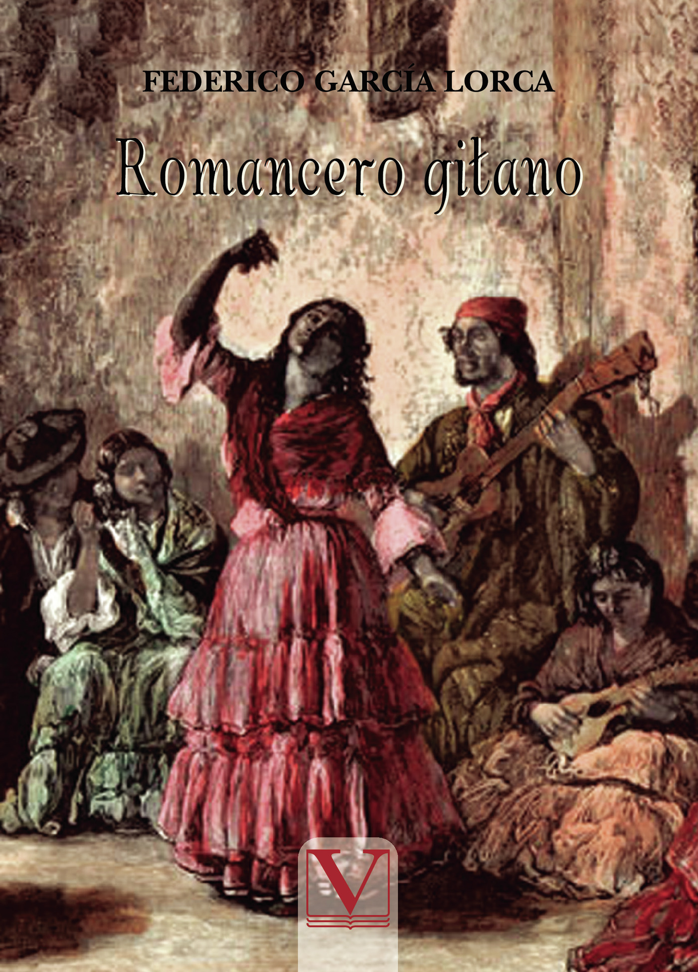 Portada de Romancero gitano · Federico García Lorca