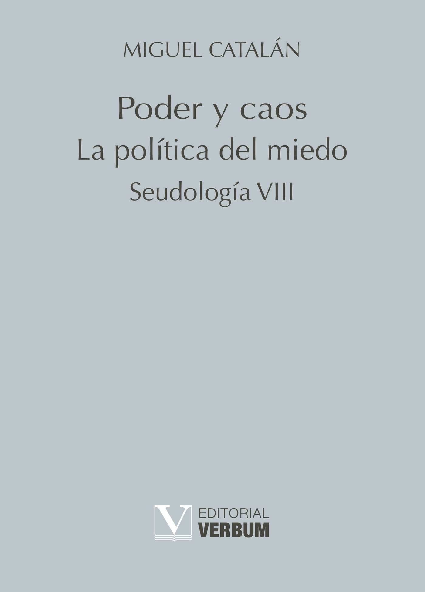 Portada de Poder y caos