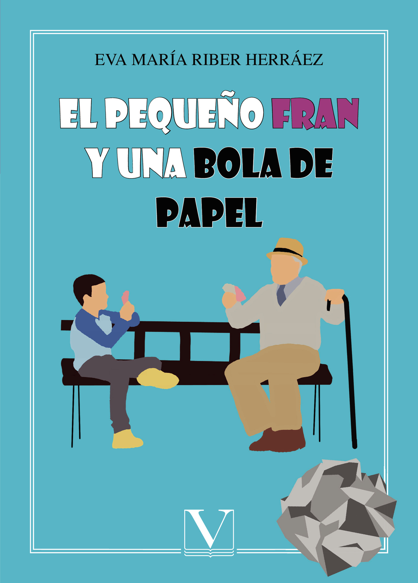 Portada de El pequeño Fran y una bola de papel