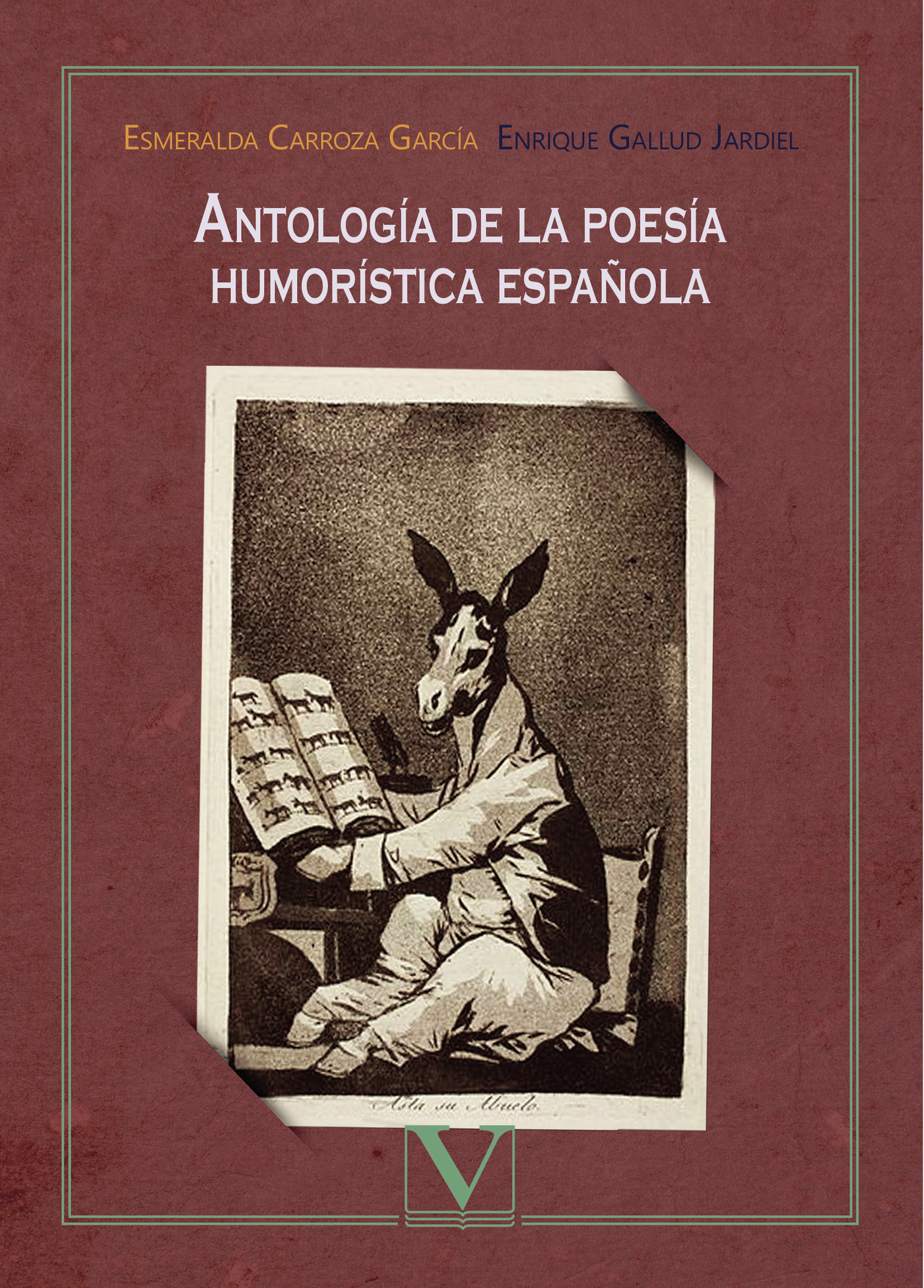 Portada de Antología de la poesía humorística española · Enrique Gallud Jardiel