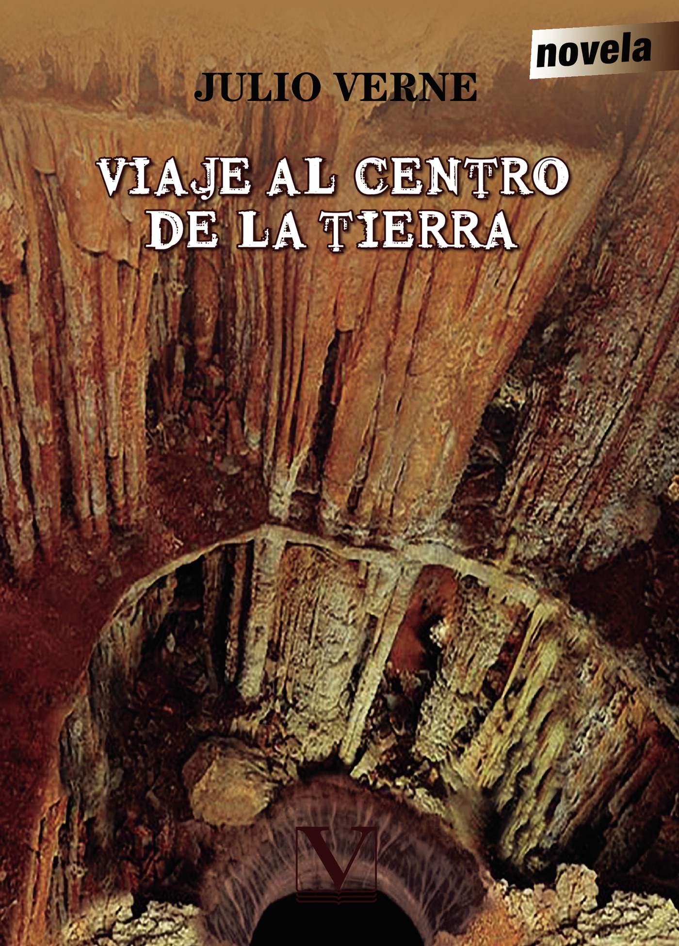 Portada de Viaje al centro de la tierra