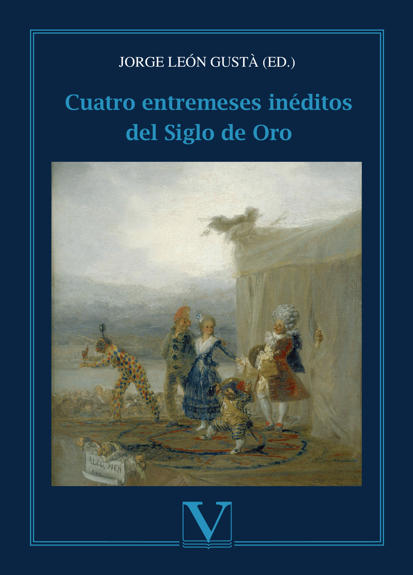Portada de Cuatro entremeses inéditos del siglo de oro
