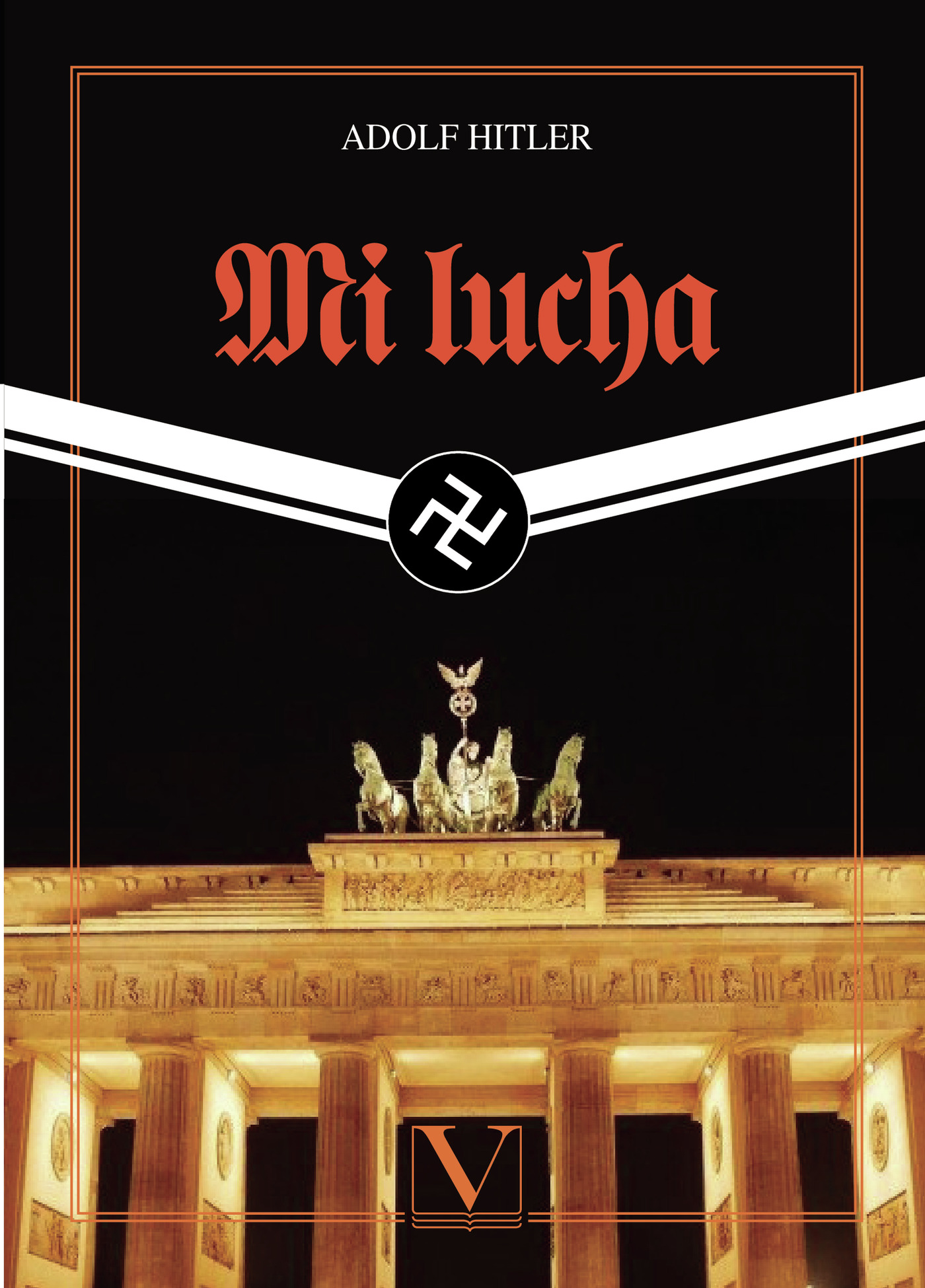Portada de Mi lucha · Adolf Hitler