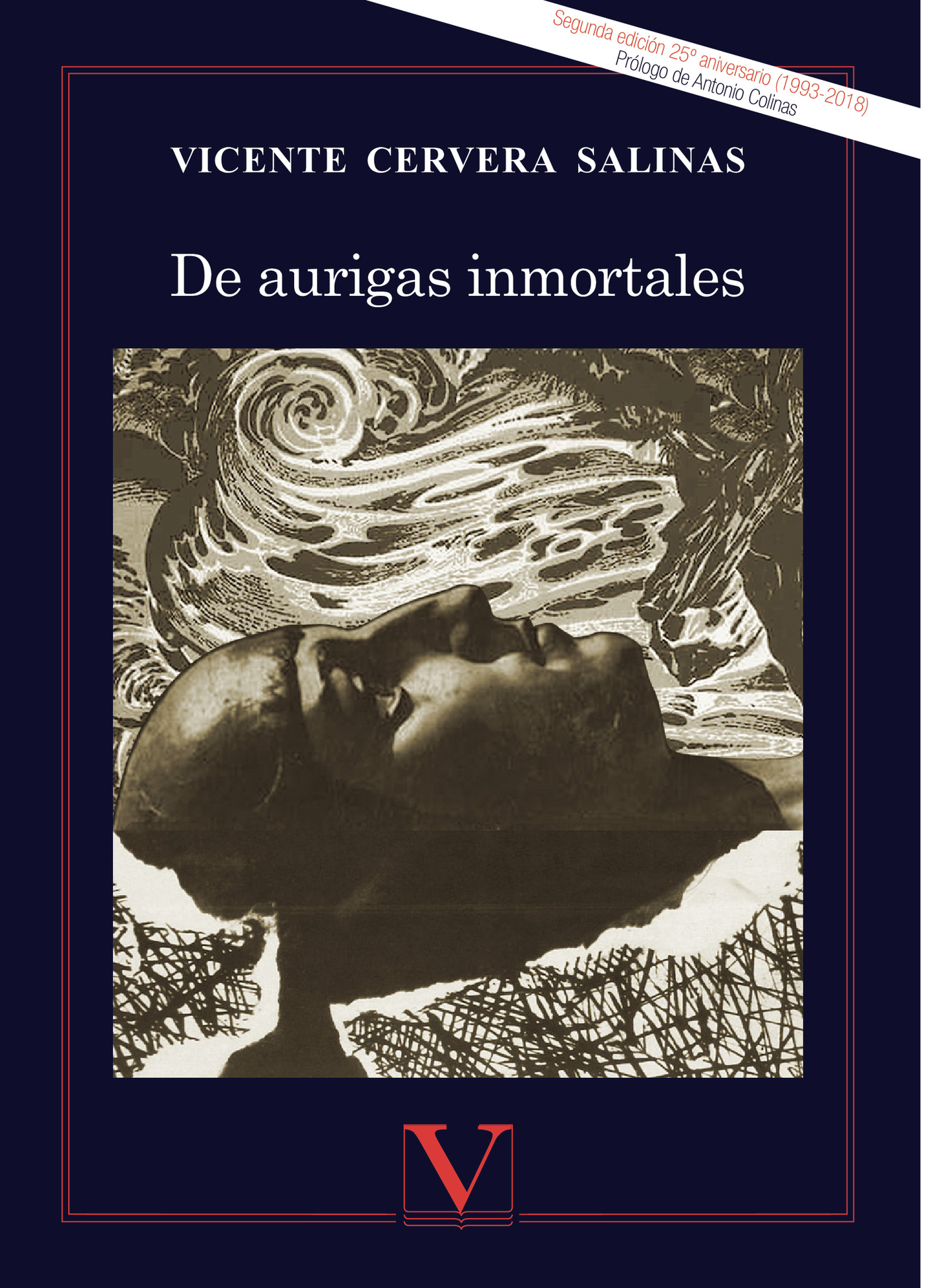 Portada de De aurigas inmortales · Vicente E Cervera Salinas