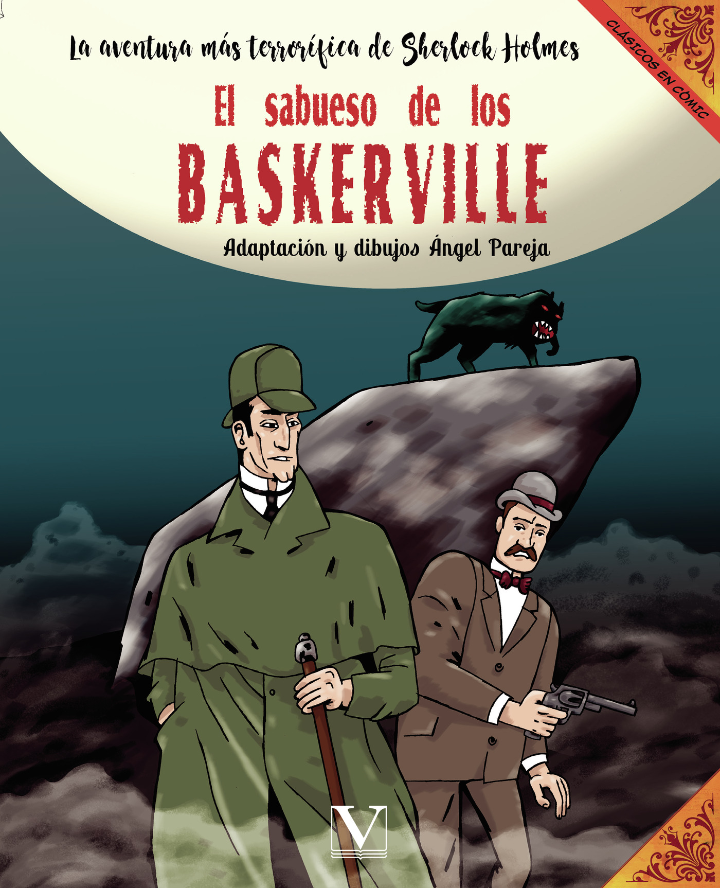 Portada de El sabueso de los Baskerville (Cómic)