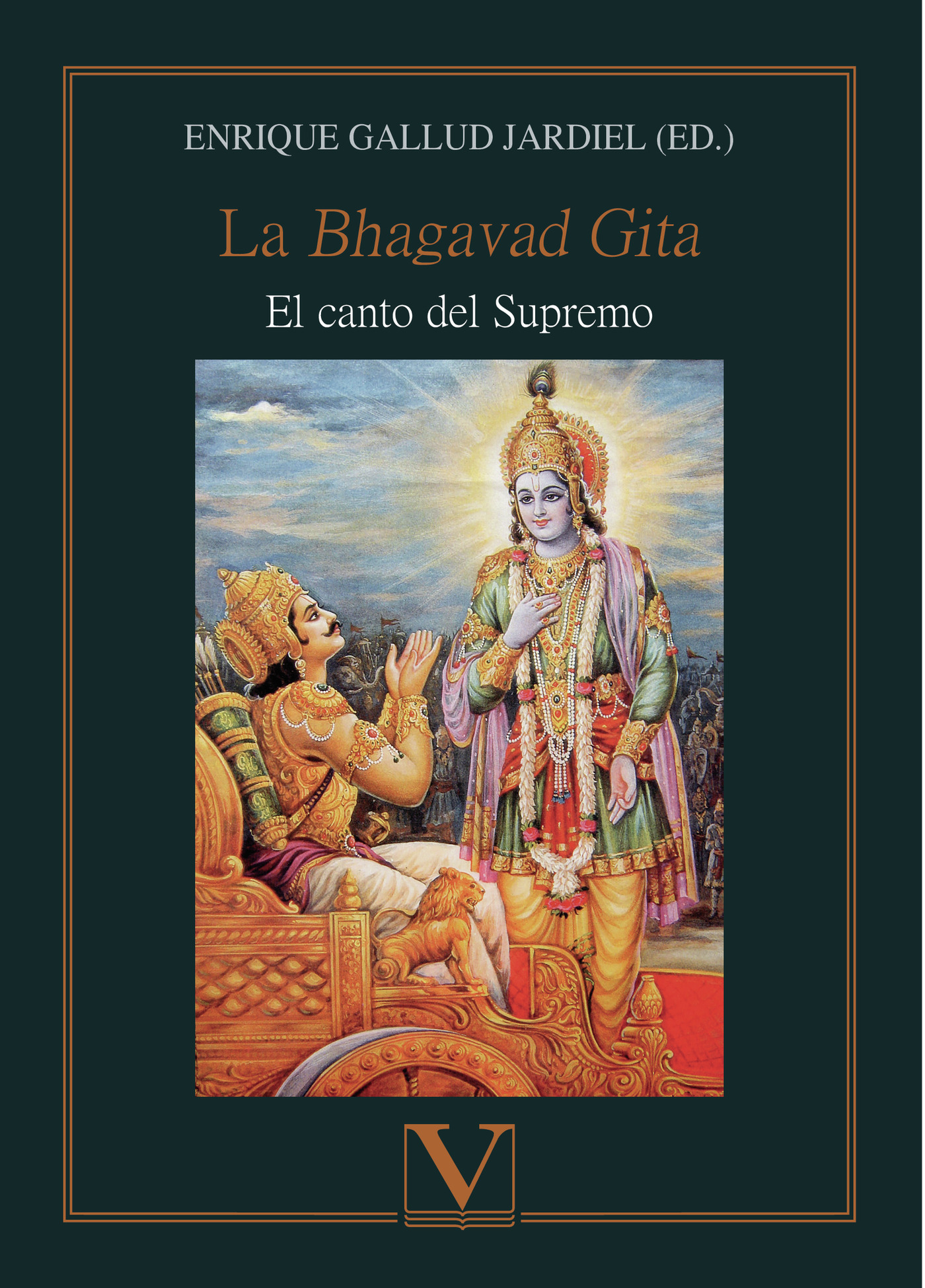 Portada de La Bhagavad Gita