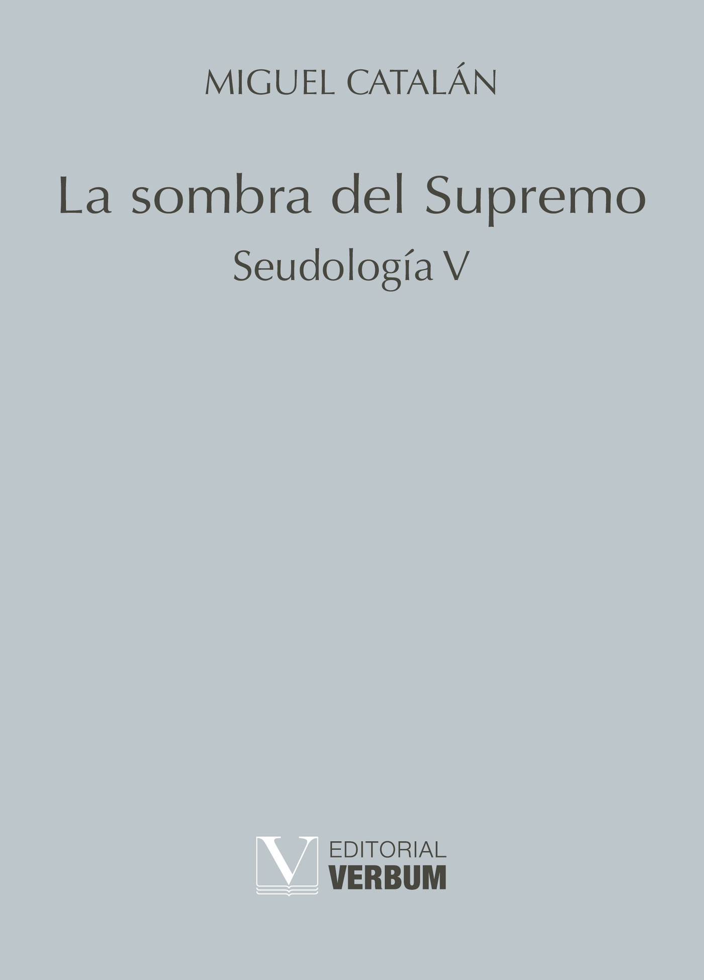 Portada de La sombra del Supremo · Miguel Catalán