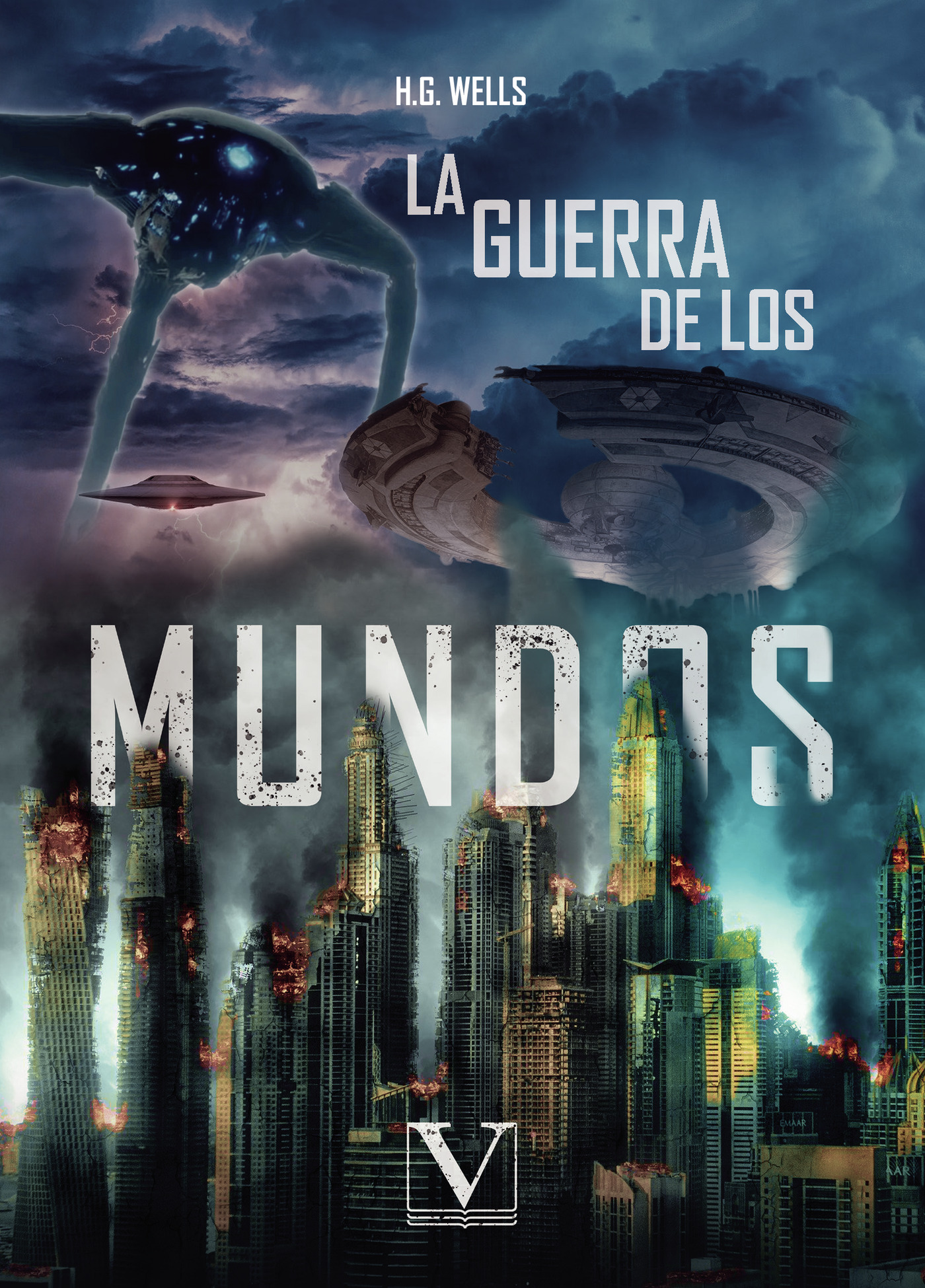 Portada de La guerra de los mundos