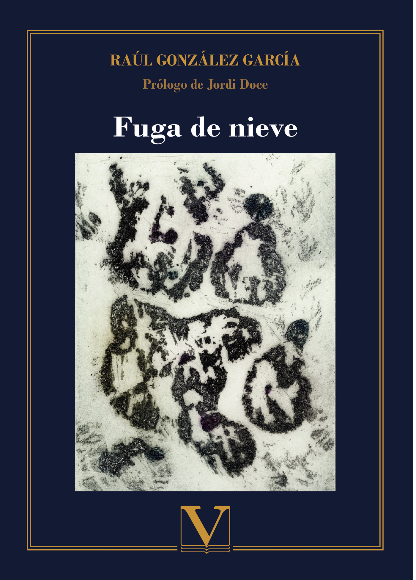 Portada de Fuga de nieve · Raúl González García